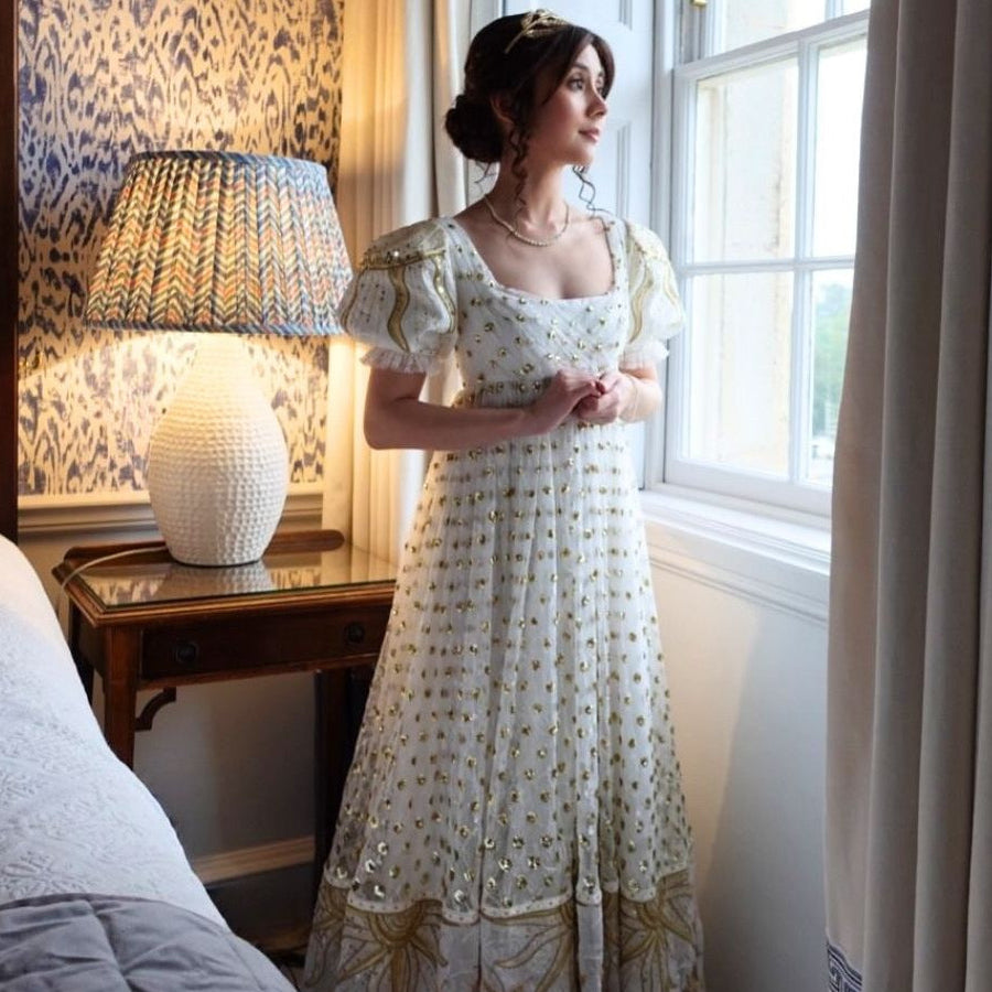 Celestial Embroidery for Jennifer Klein Couture