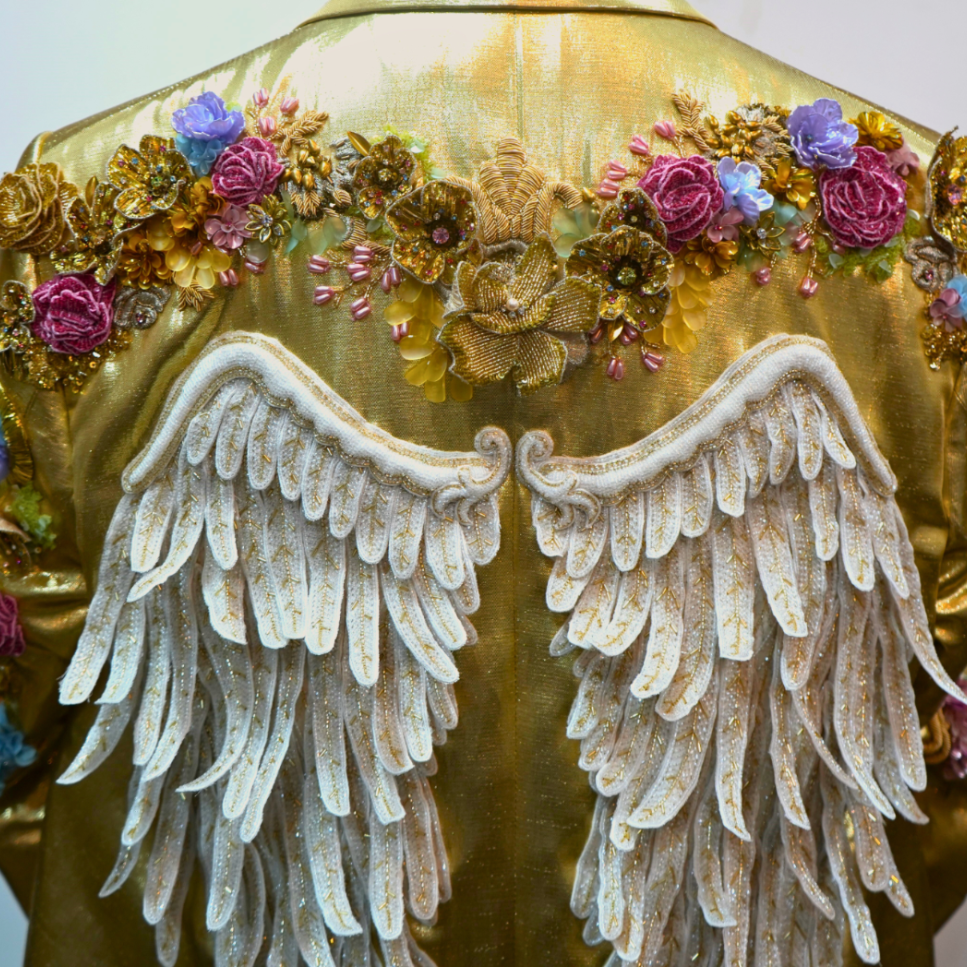 Elton John Bespoke Angel Wings Jacket