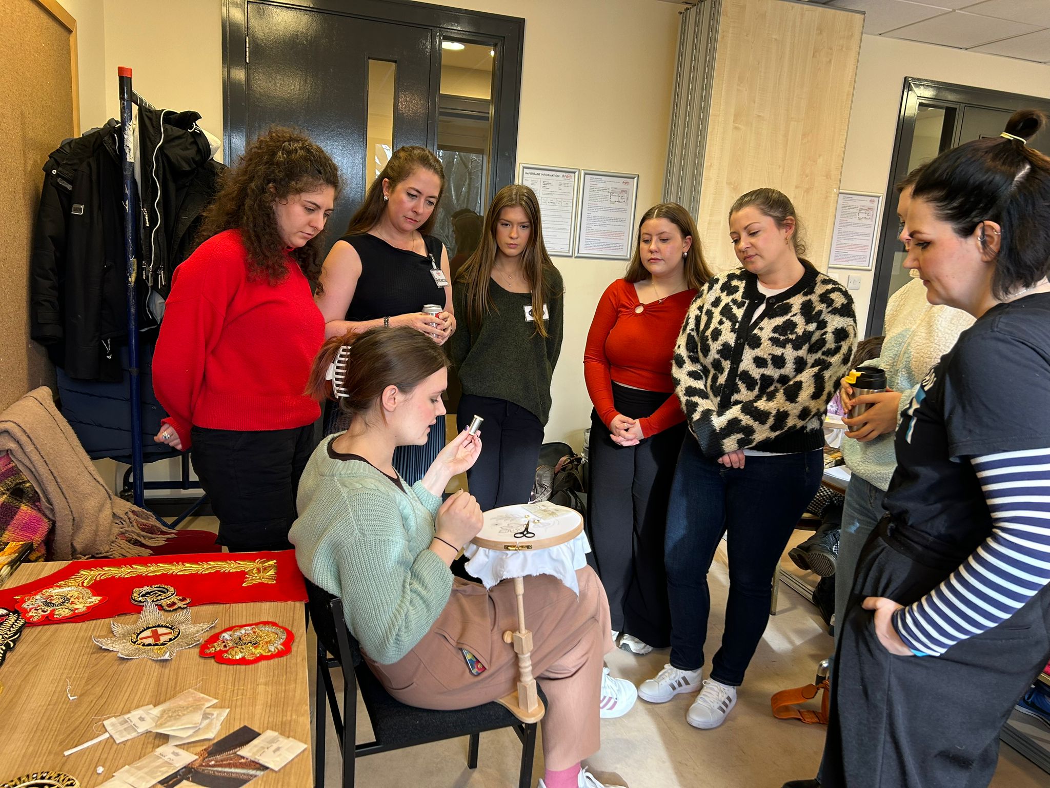 Hand & Lock School: External Bespoke Embroidery Event with Angels Costumes