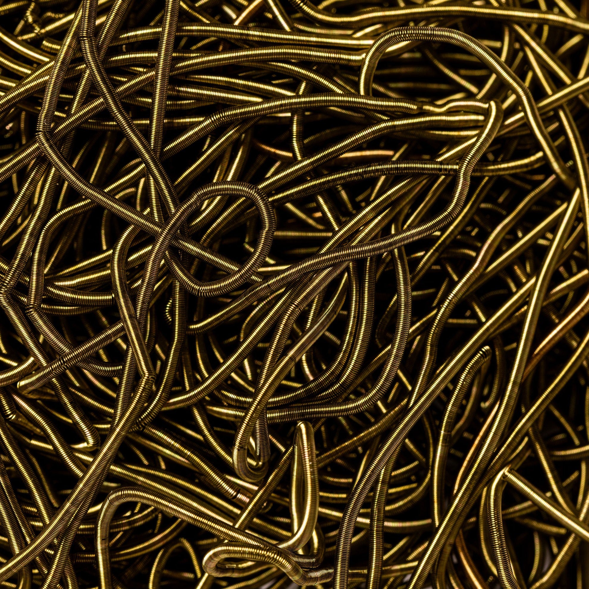 Moss Green Rough Goldwork Embroidery Bullion Close Up