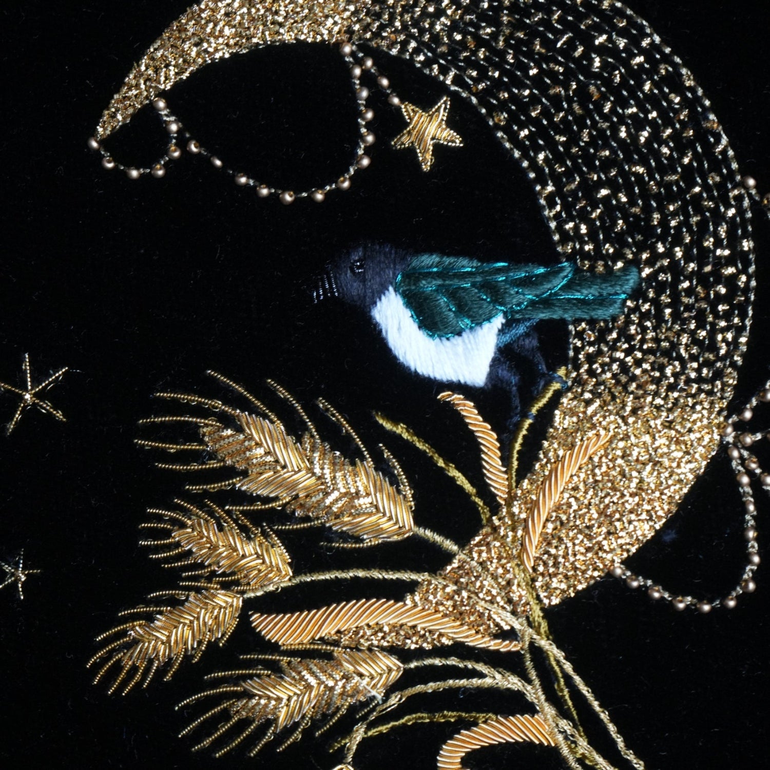 Bernadette Banner Harvest Moon Goldwork Embroidery Kit