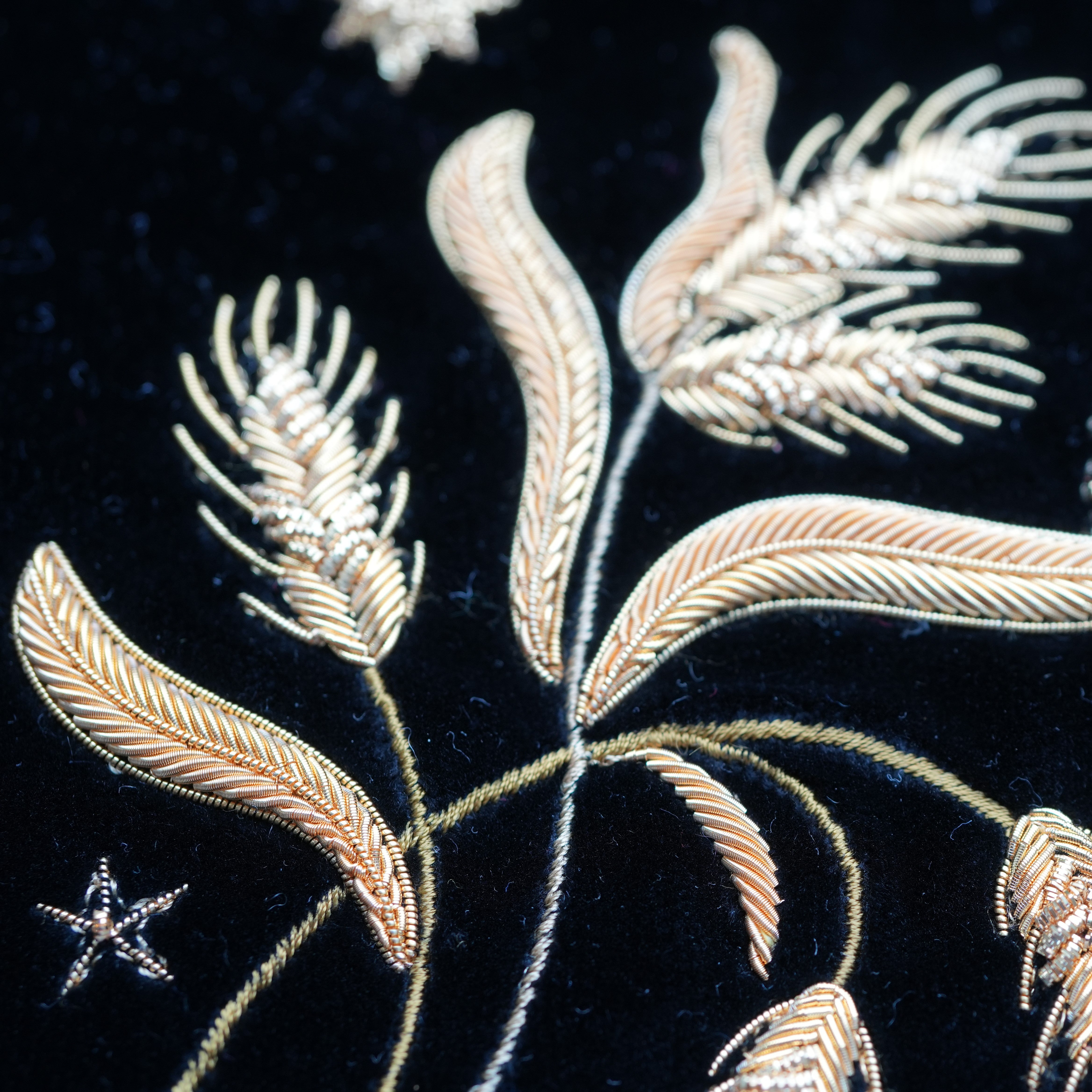 Bernadette Banner Wheatsheaf Goldwork Embroidery Kit