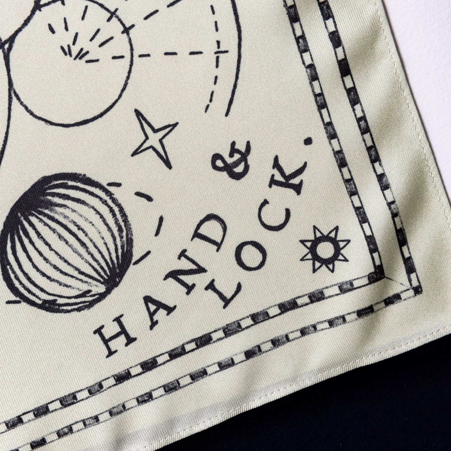 The Small Celestial Map Silk Scarf