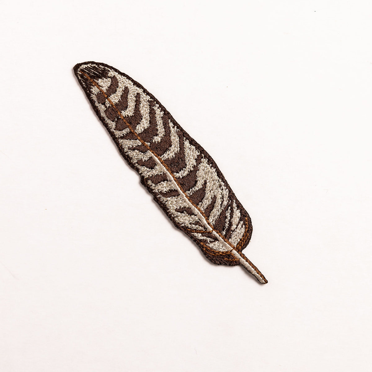 Desert Feather Embroidered Patch