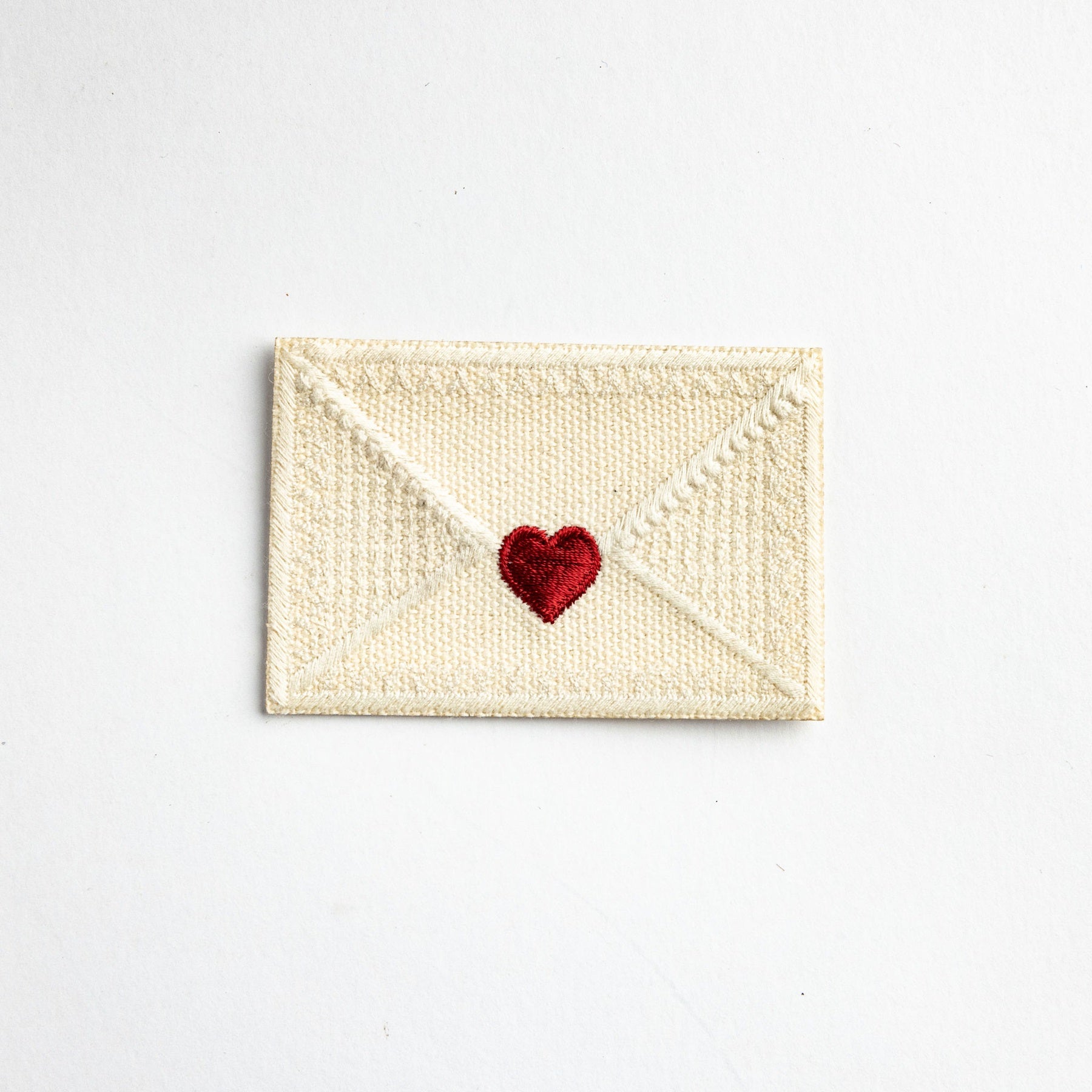 Embroidered Sealed with a Kiss Envelope Patch - Valentines Collection 2026