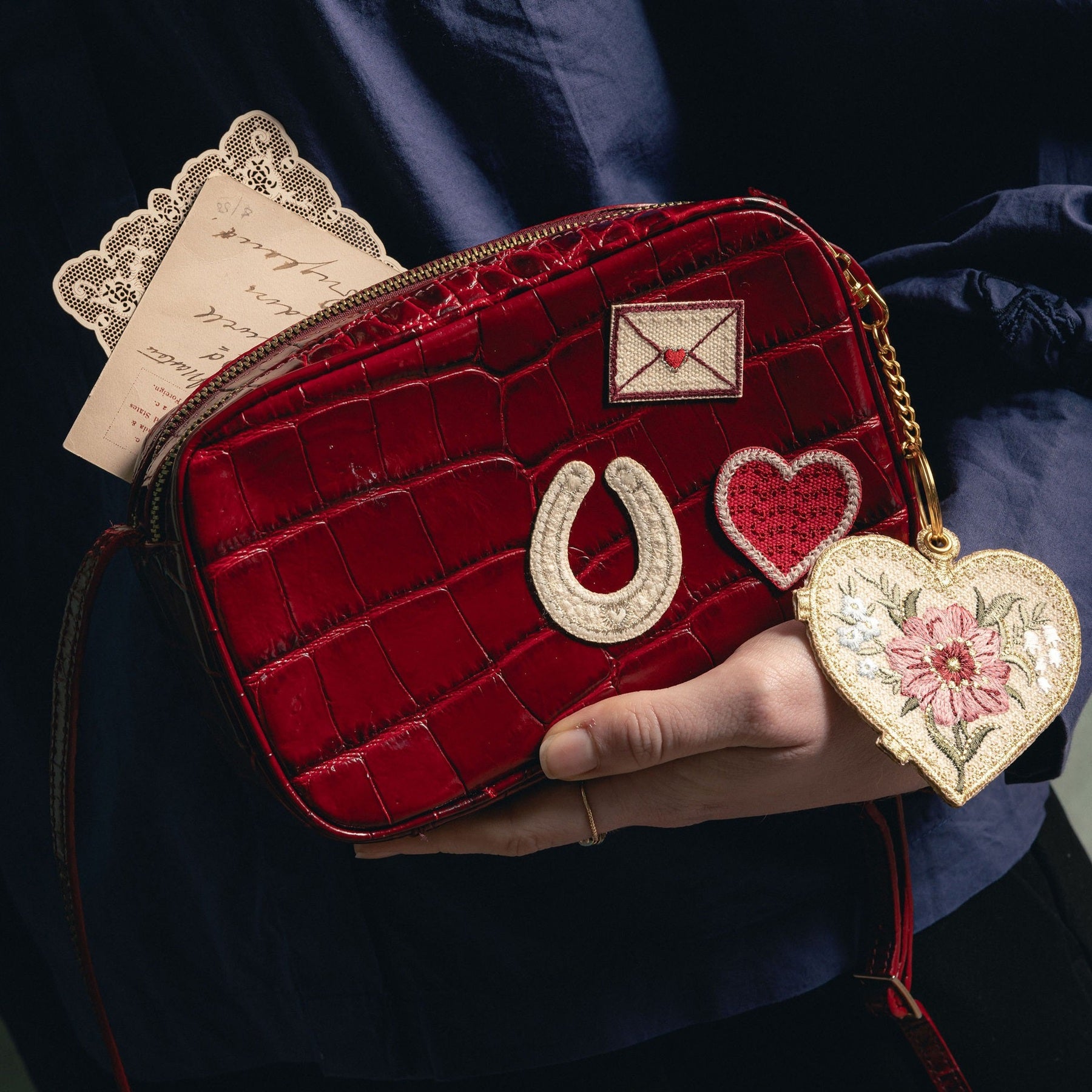 Embroidered Tokens of Love Patch Set - Valentines Collection 2026