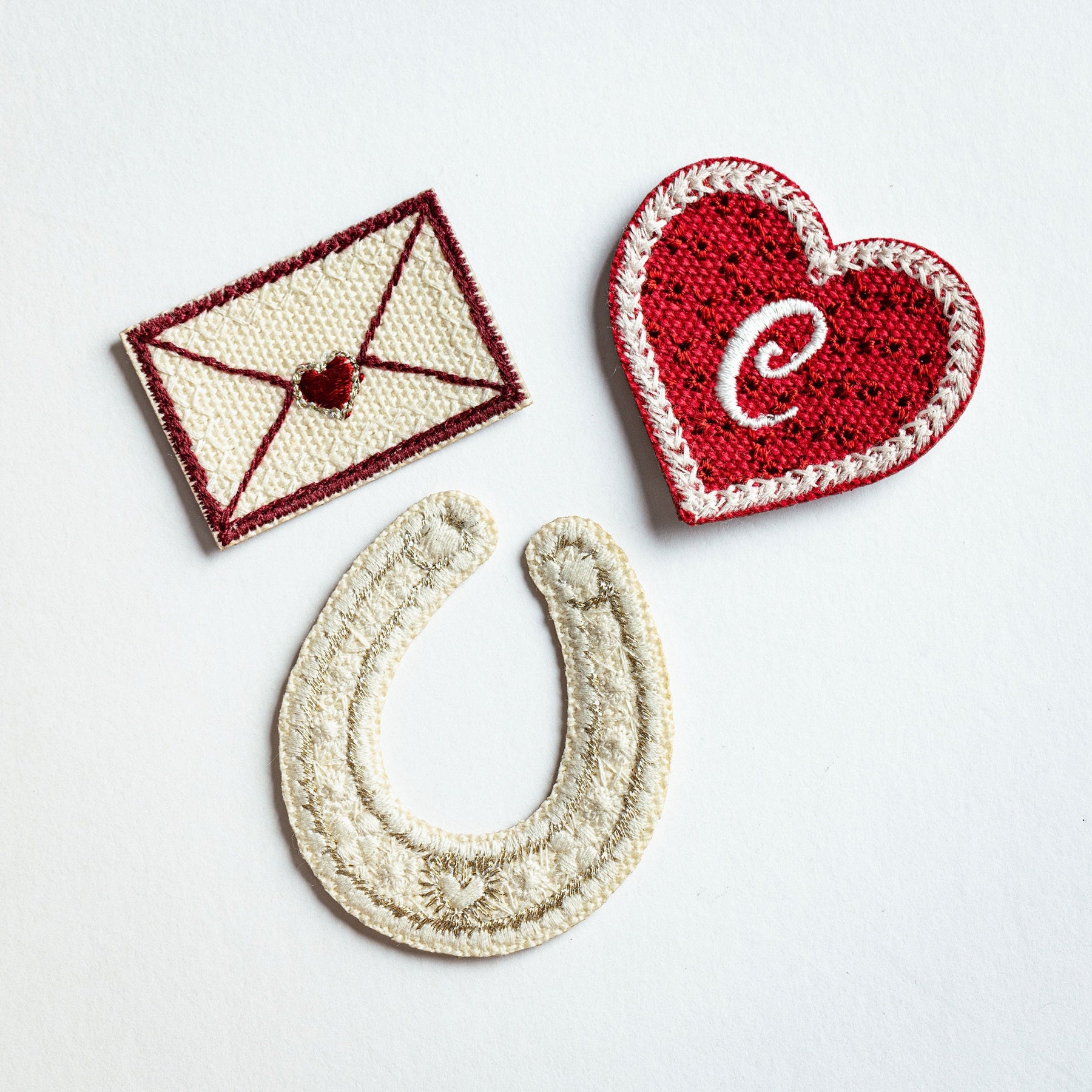 Embroidered Tokens of Love Patch Set - Valentines Collection 2026