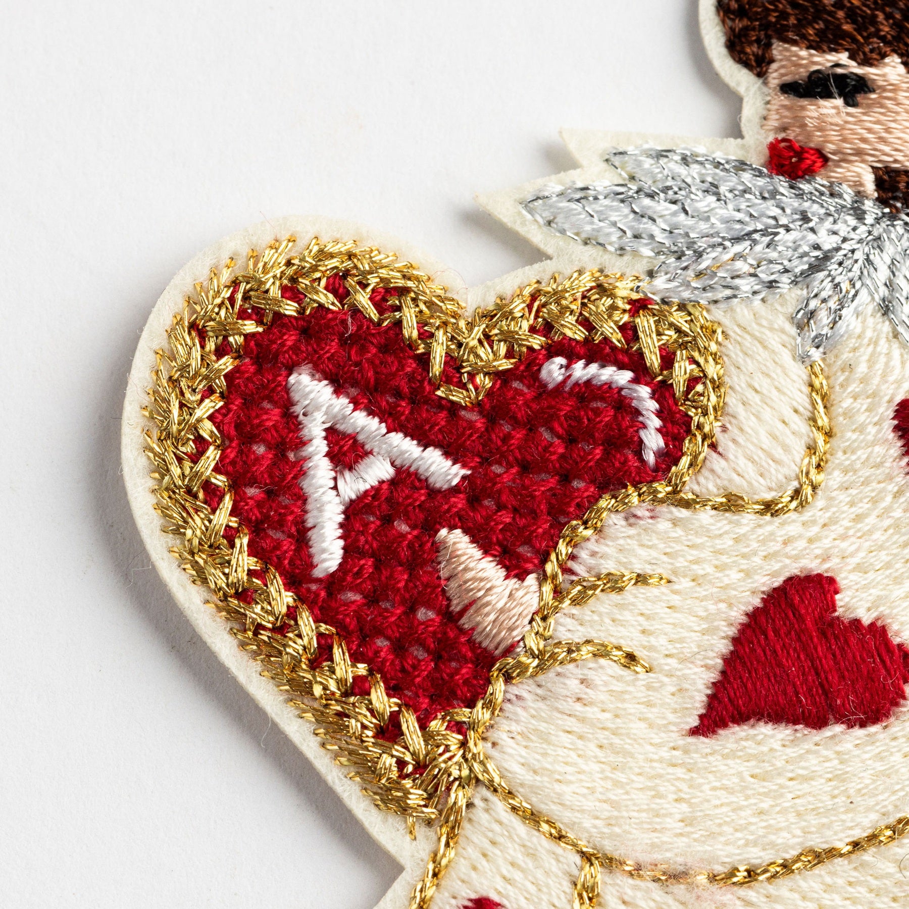 Embroidered Victorian Cupid - Valentines Collection 2026
