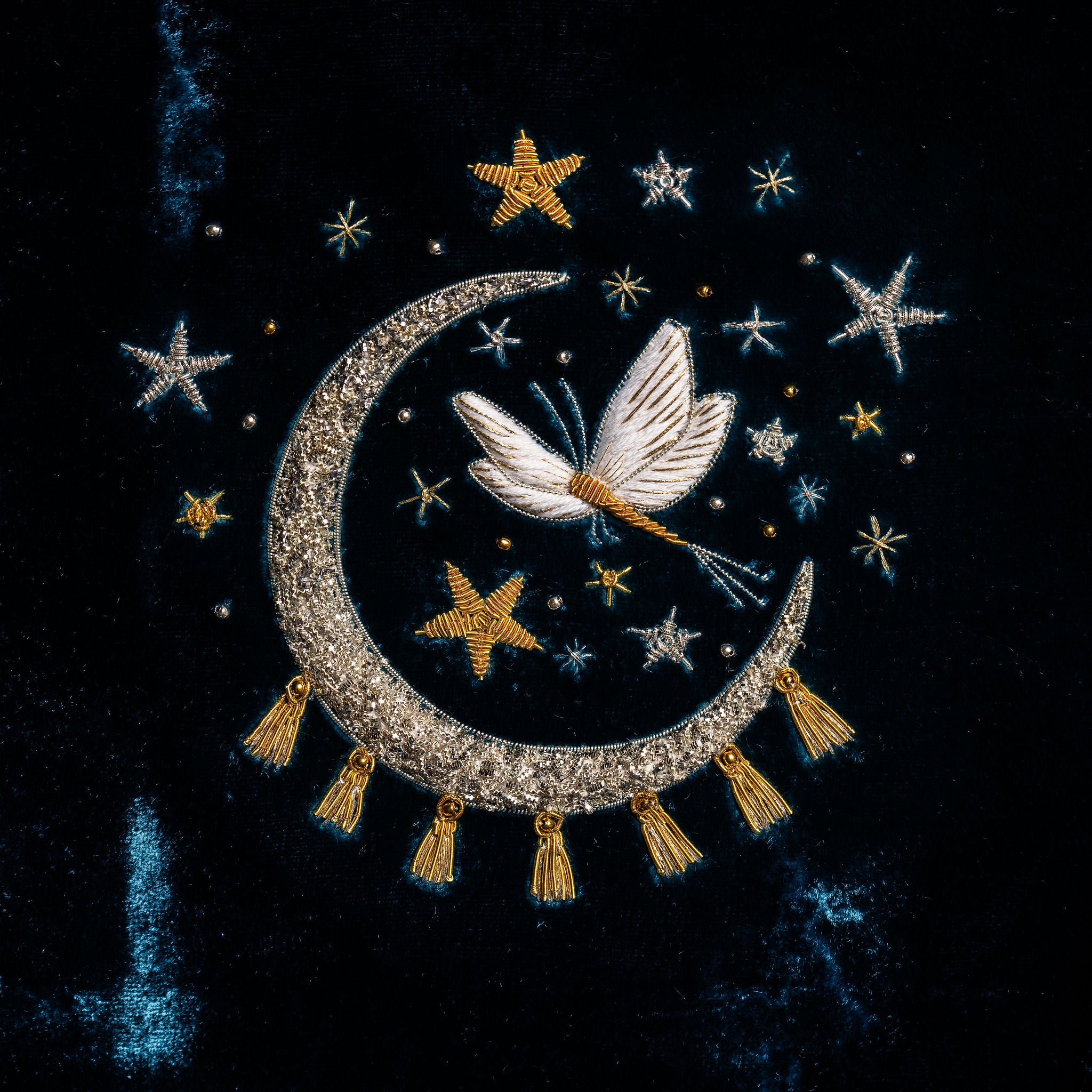 Fairytale Collection - Fairy Moon Goldwork Embroidery Kit