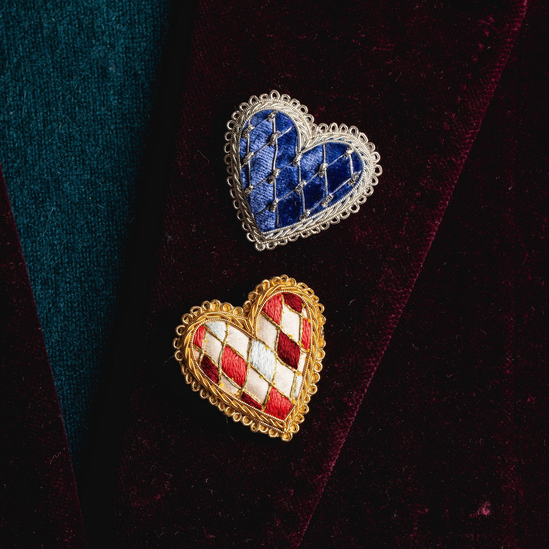 Fairytale Collection - Hand Embroidered Brooches