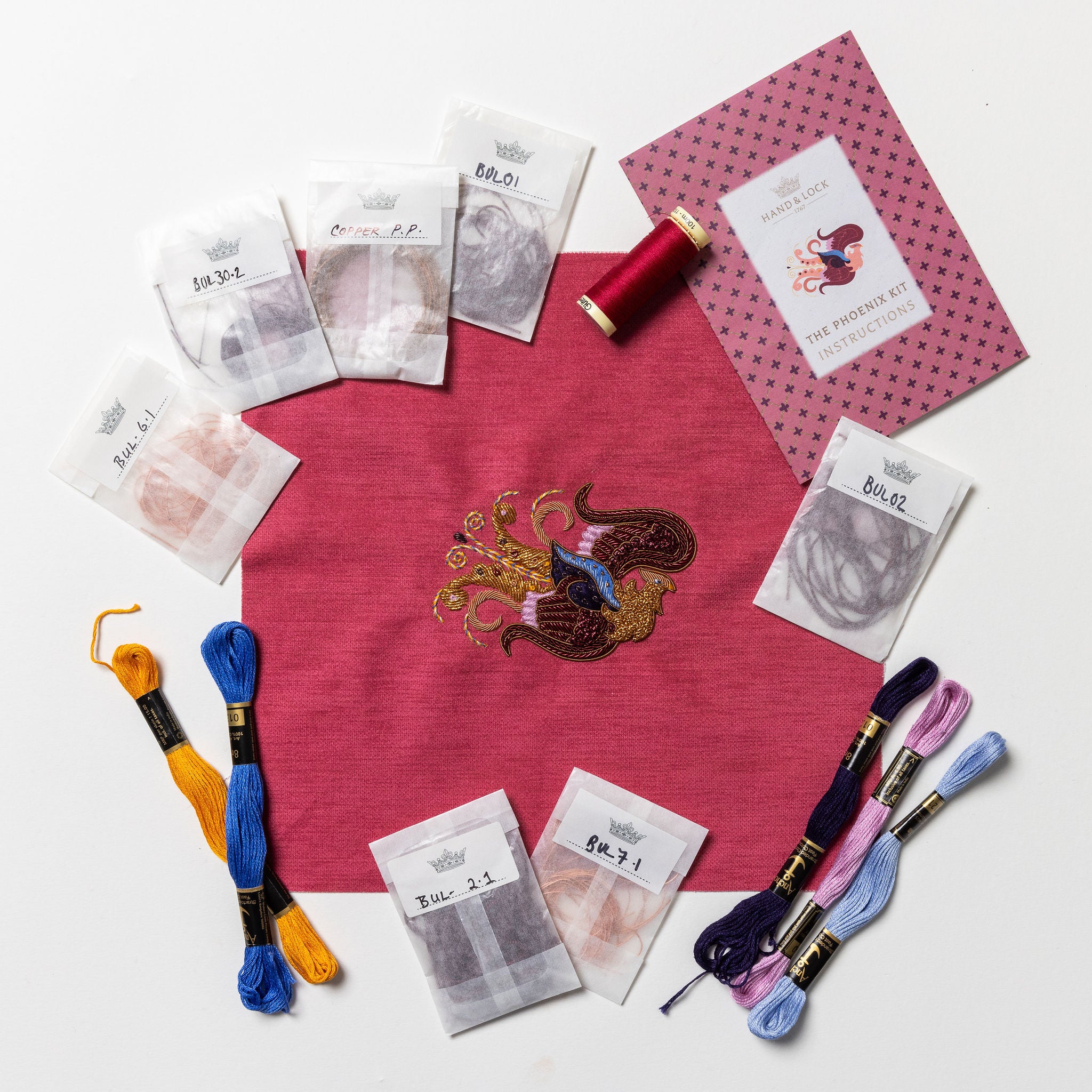 Fairytale Collection - The Phoenix Embroidery Kit