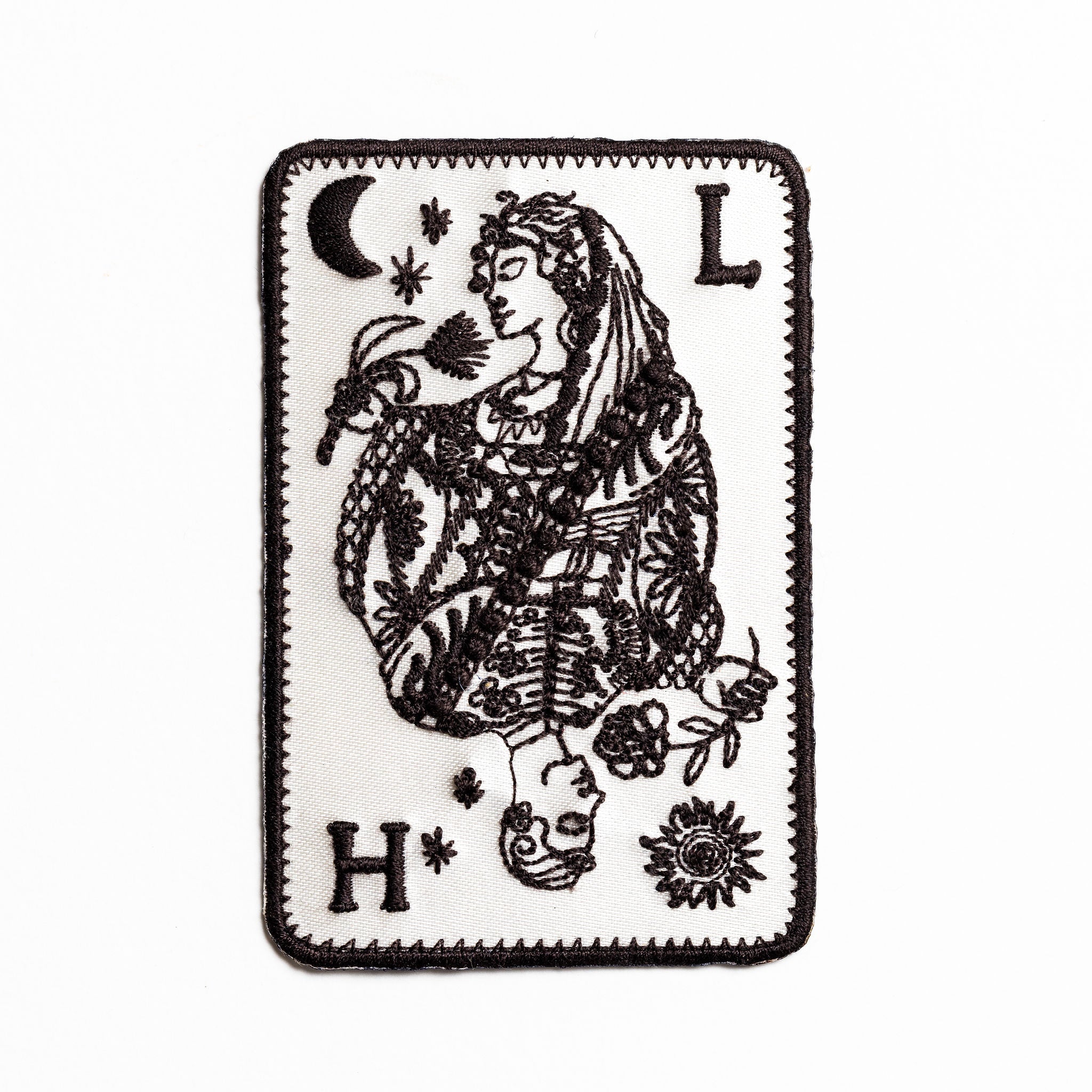 Fairy Tale Collection - Embroidered Playing Card Patch