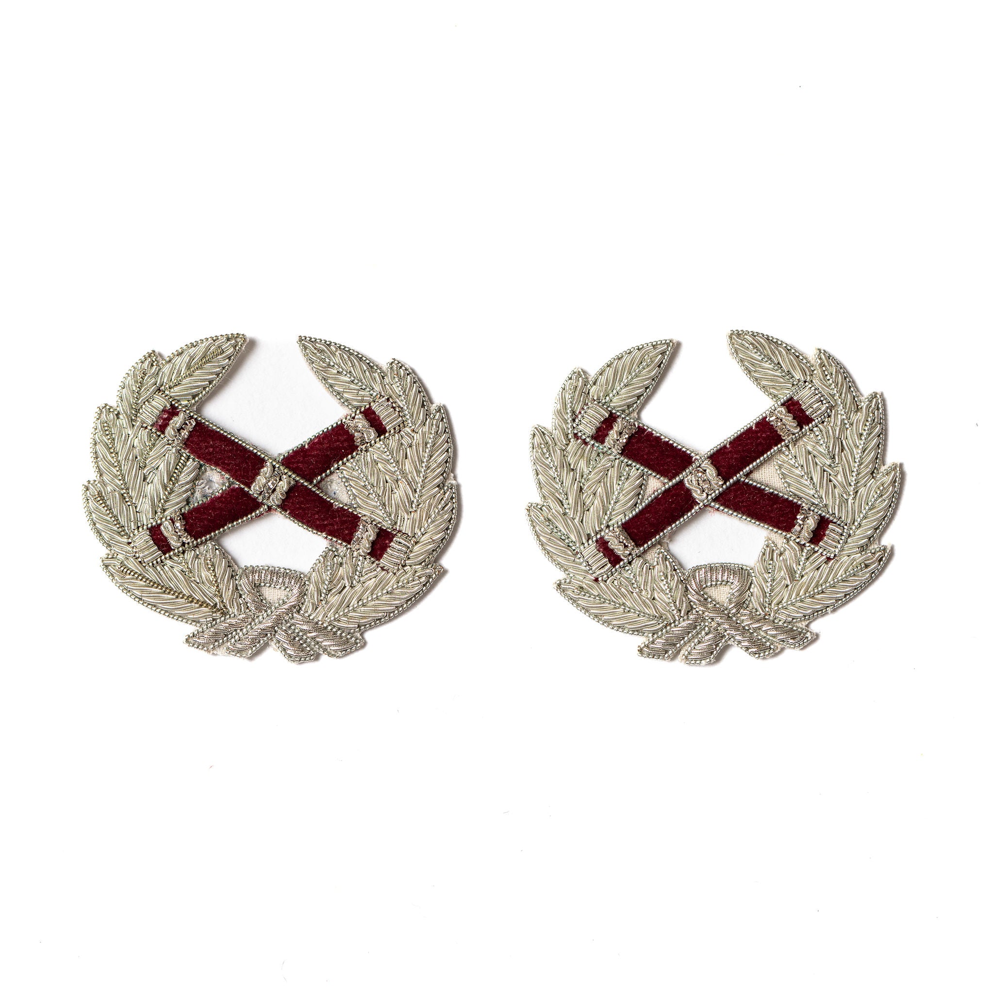 Field Marshal Frock Coat Rank Badges - Silver