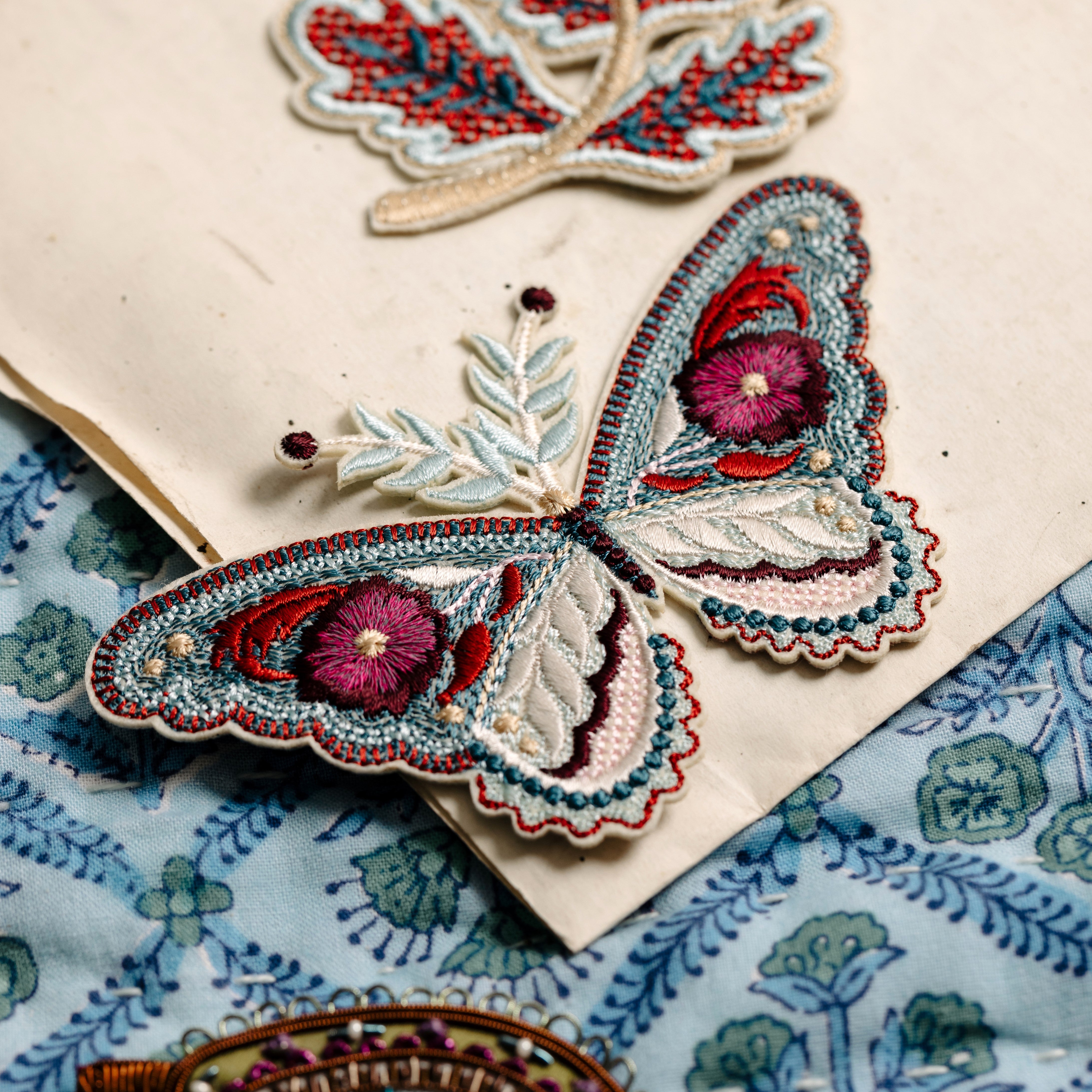 Floral Anthology Collection - Blooming Butterfly Patch