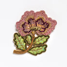 Floral Anthology Collection - Goldwork Fig Flower Brooch