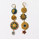 Gold Cosmic Charm Earrings (14746786627962)