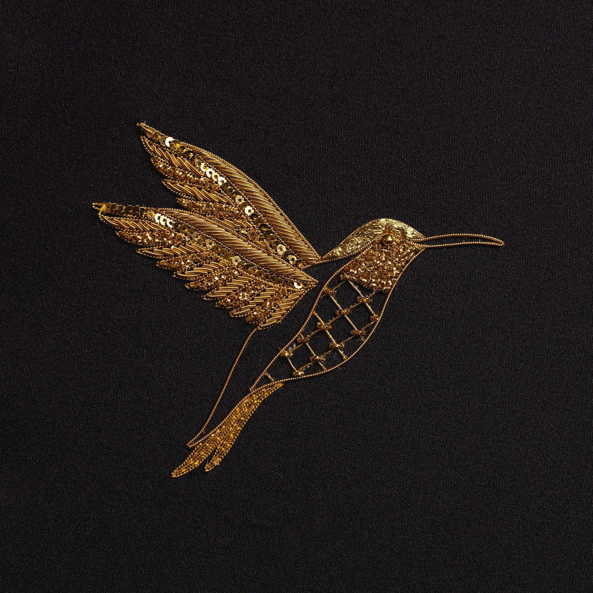 Golden Hummingbird Goldwork Embroidery Course