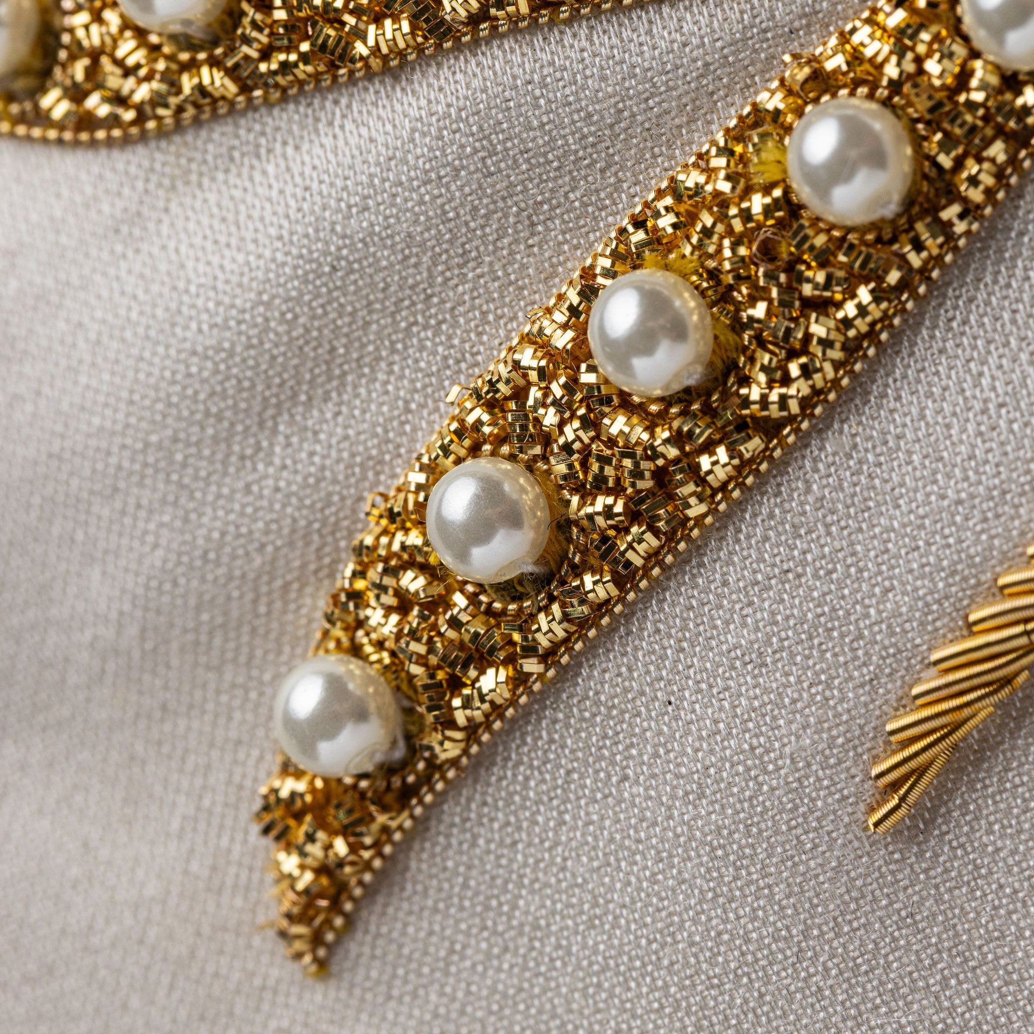 Goldwork Embroidery Taster Course - Peas in a Pod