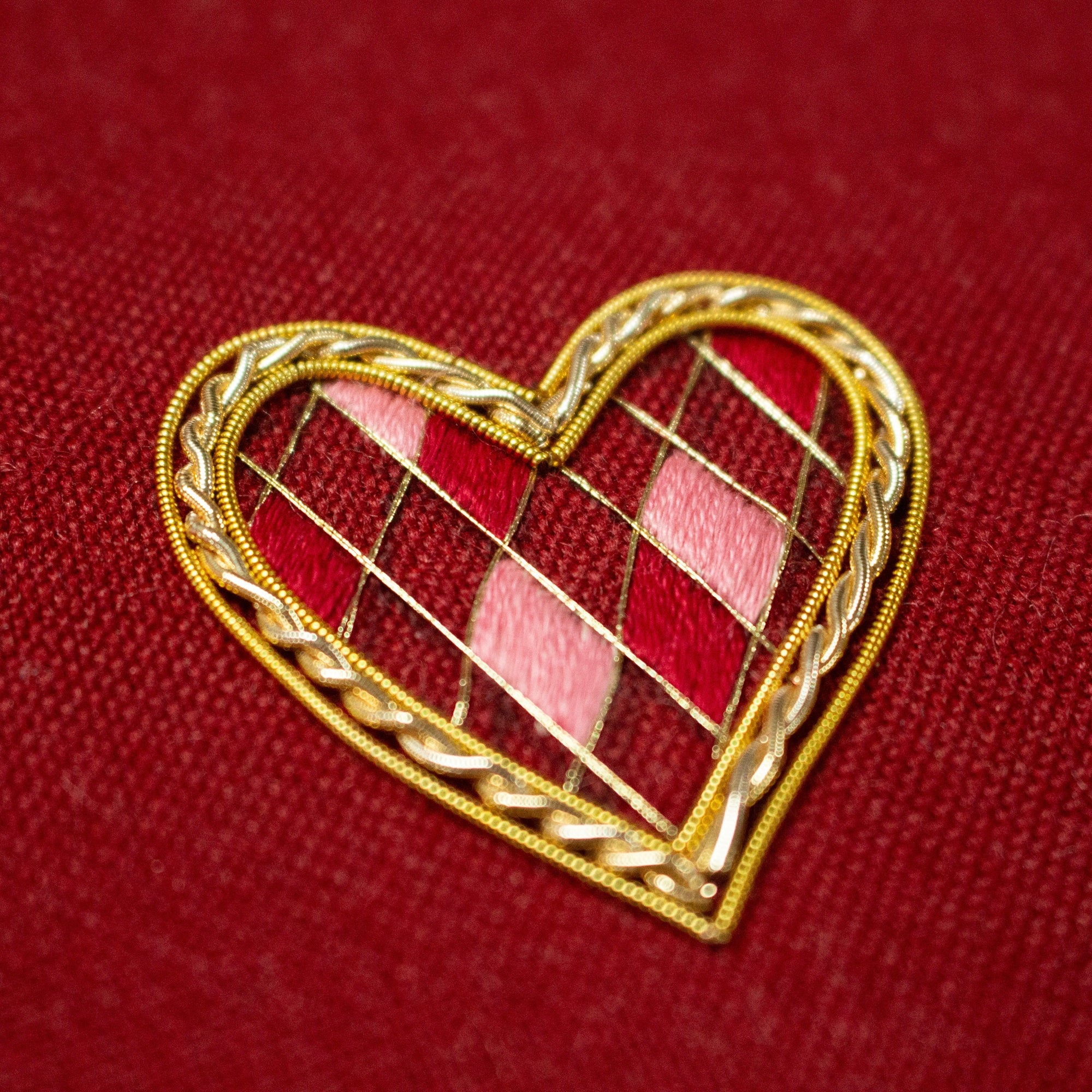 Goldwork Embroidery Taster Course - Sweetheart