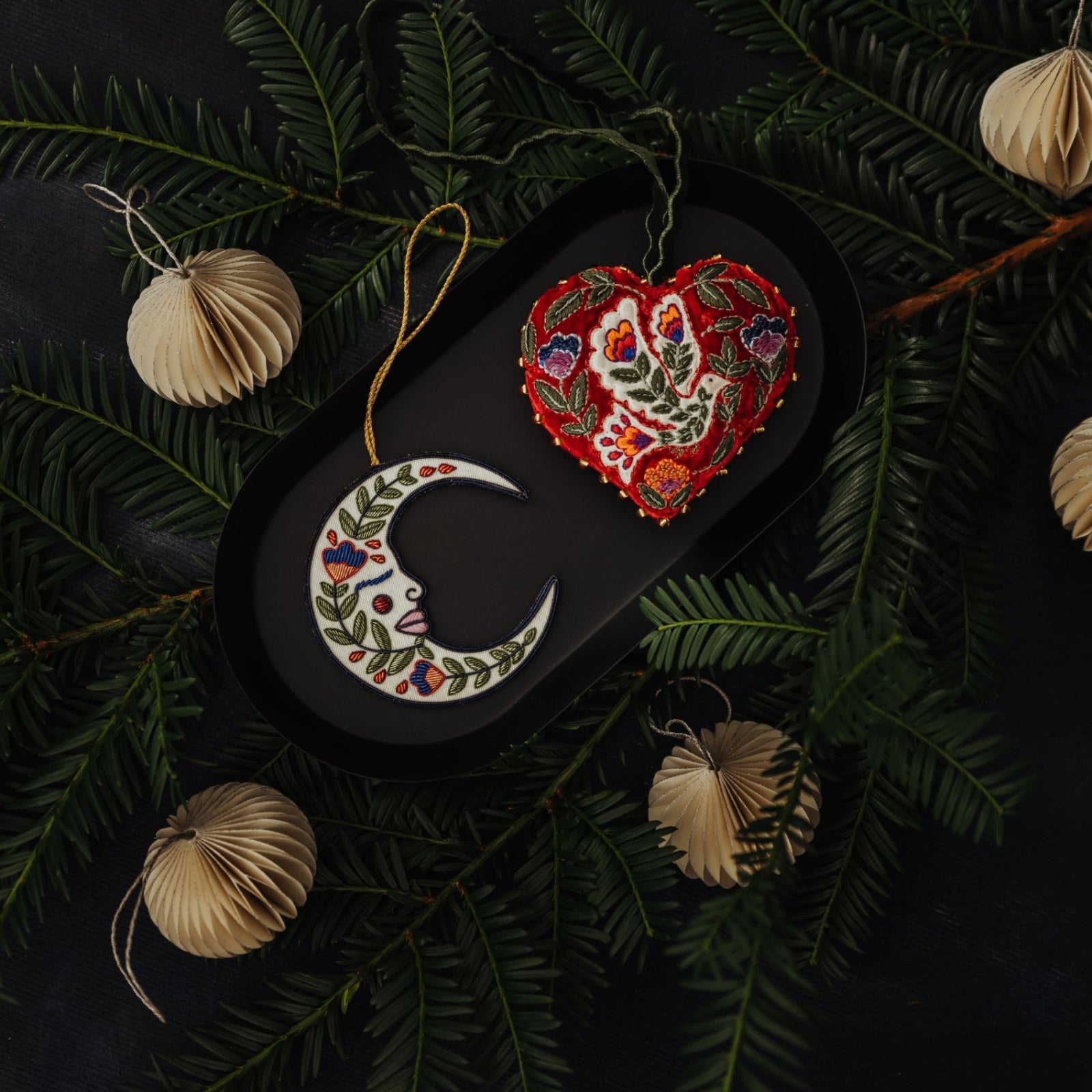 Emilia Heart Hanging Decoration (8158890426627)