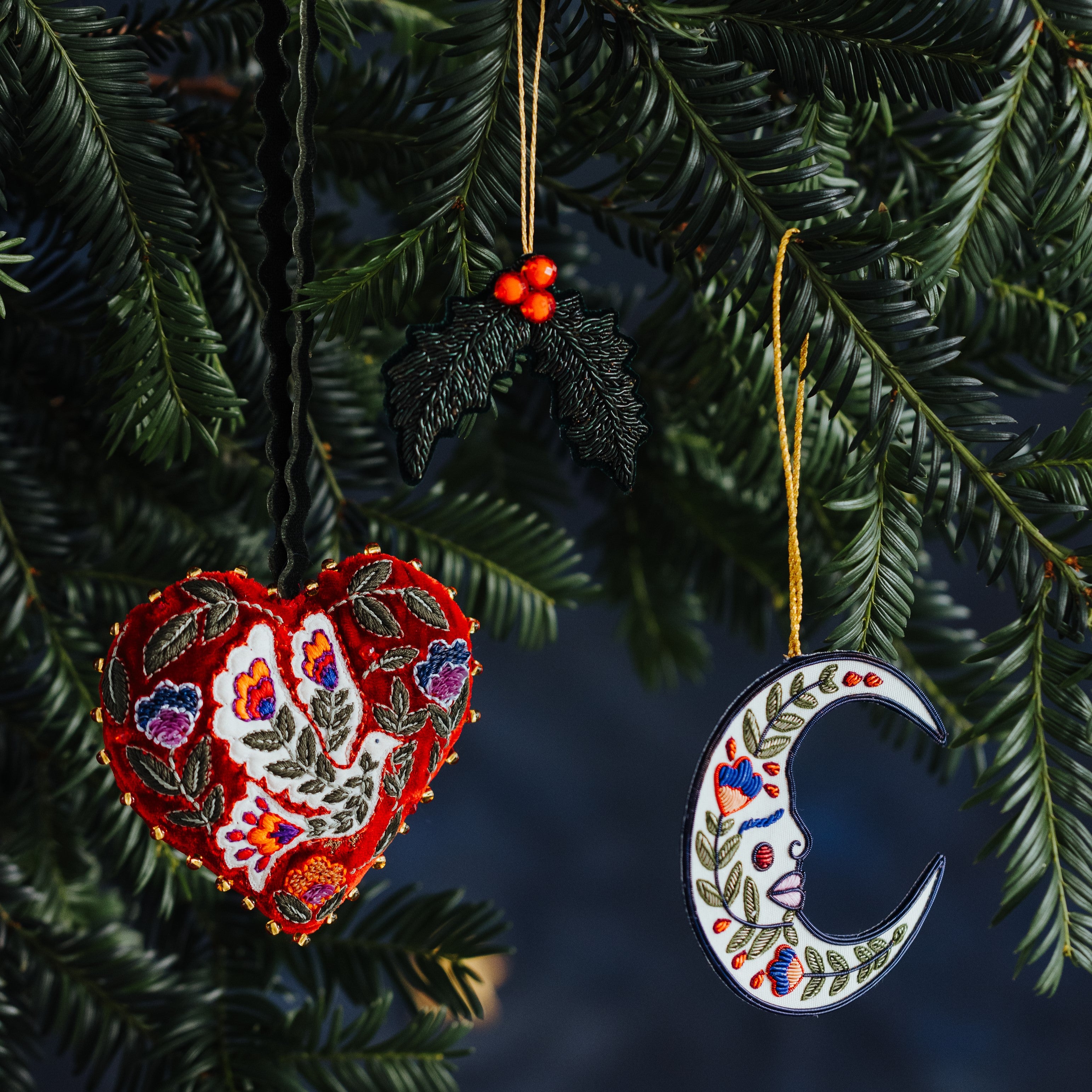 Emilia Heart Hanging Decoration (8158890426627)