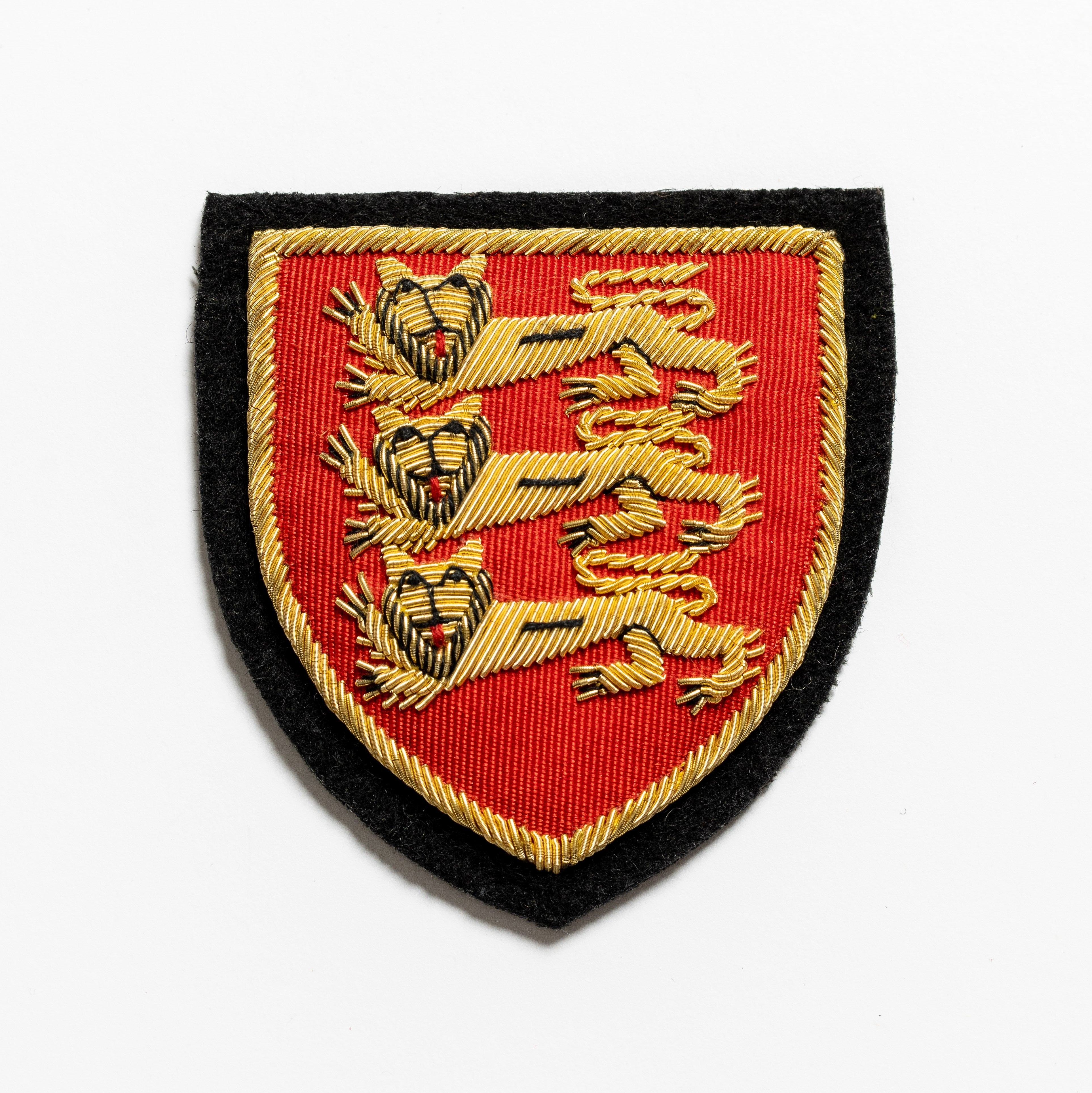 Arms of Plantagenet - Three Lions Blazer Badge (4334449229896)