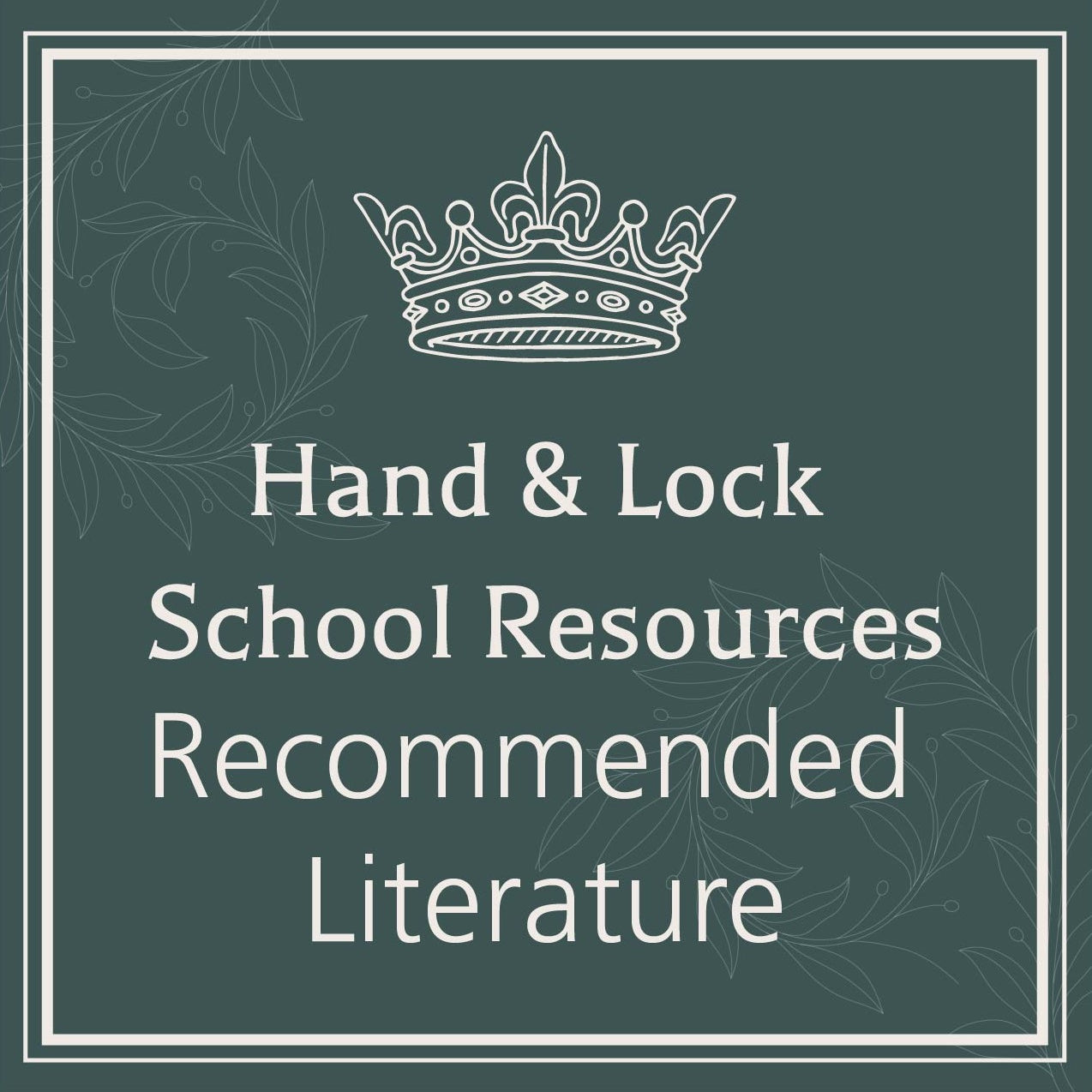 Hand & Lock Resources: Recommended Literature - Free Embroidery Resources