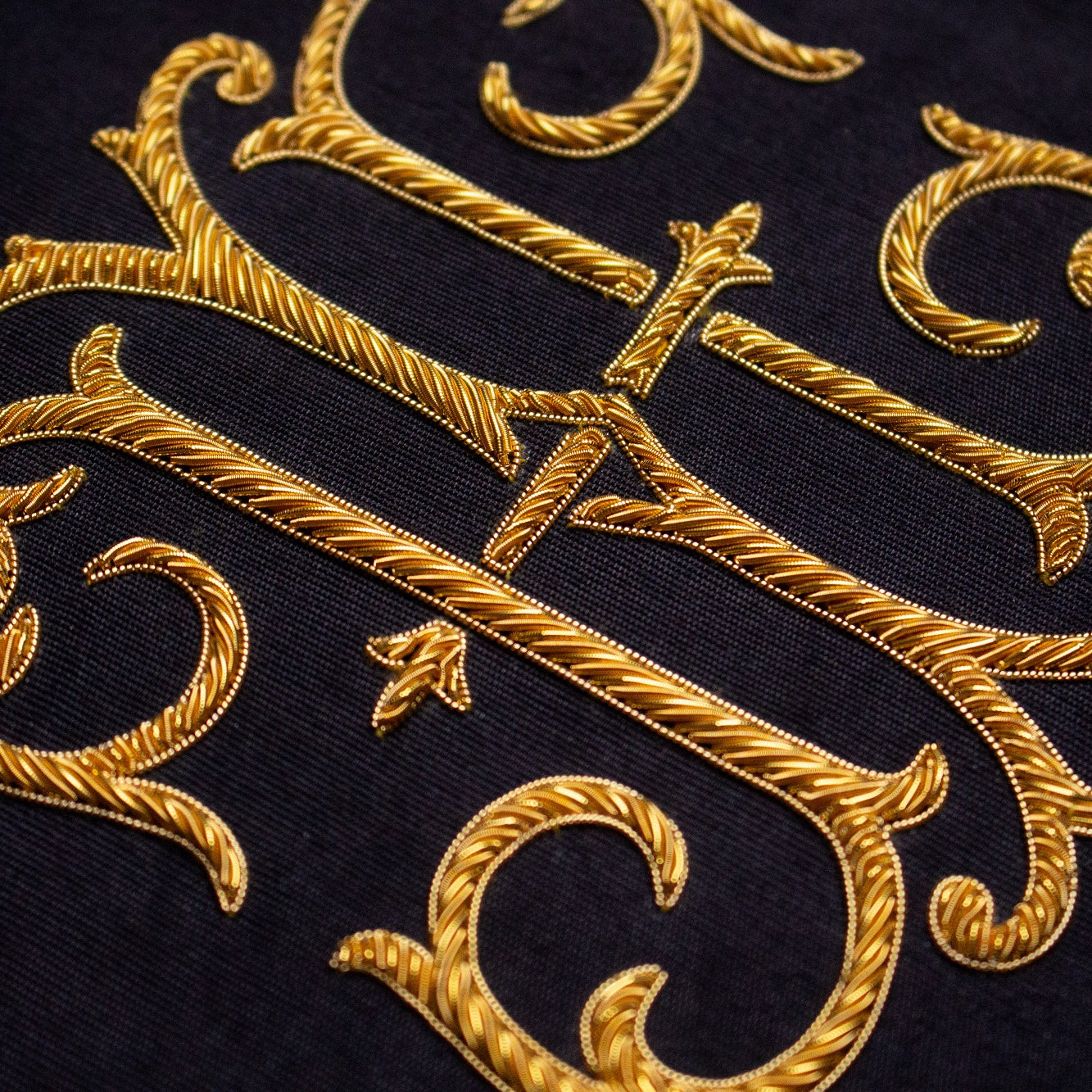 Hand and Lock School Hand Embroidery Course - Goldwork Personalisation