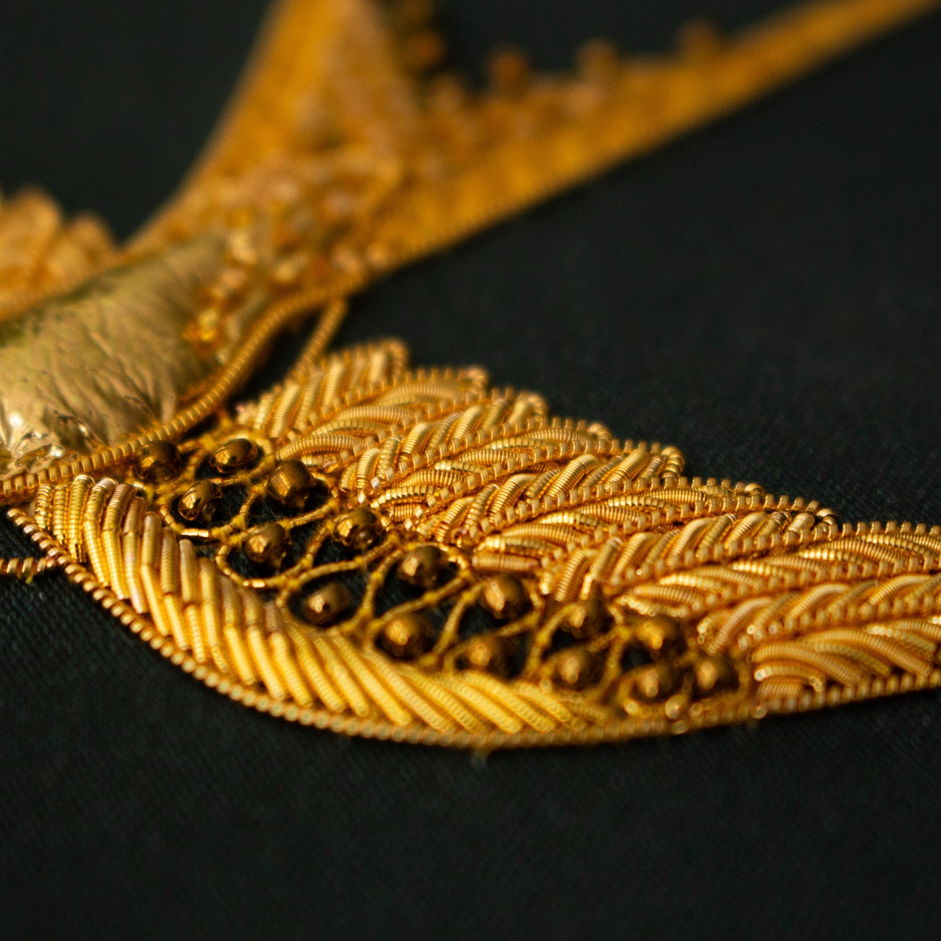 Hand and Lock School Hand Embroidery Course - Goldwork Swallow