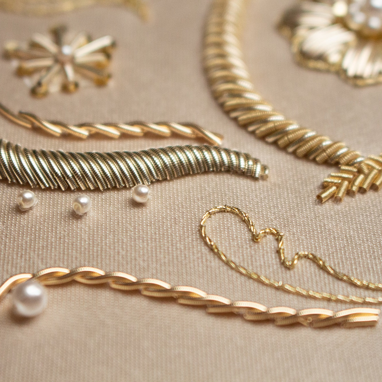 Hand and Lock School Hand Embroidery Course - Goldwork for Couture Fashion