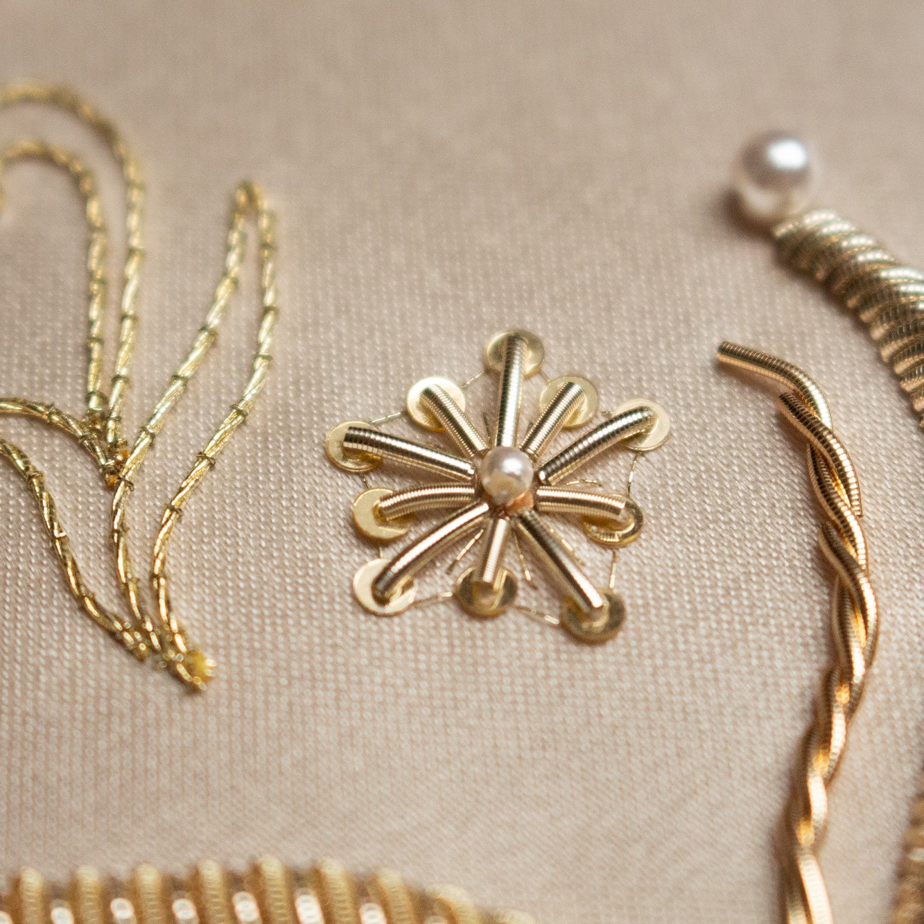Hand and Lock School Hand Embroidery Course - Goldwork for Couture Fashion
