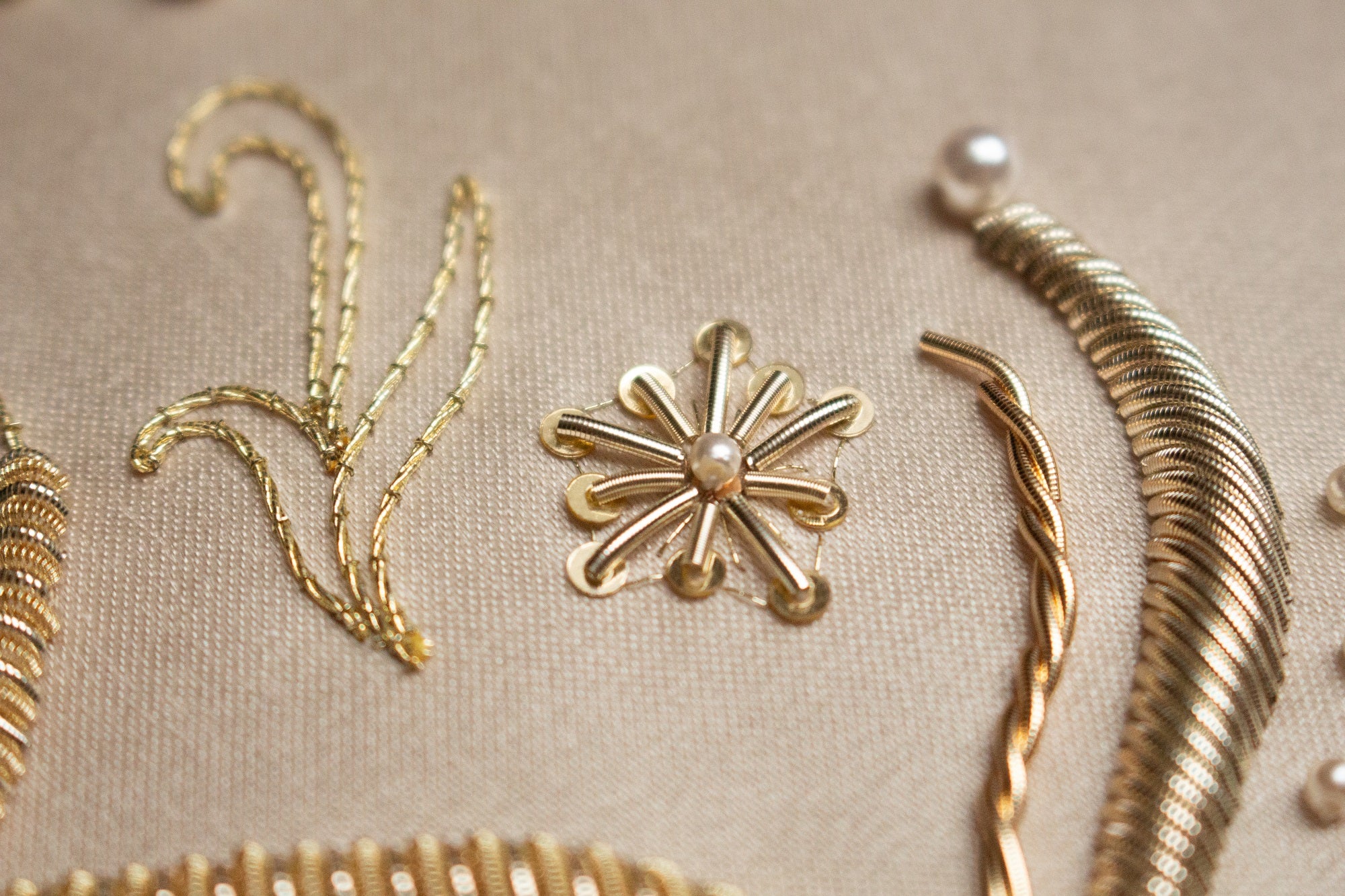 Hand and Lock School Hand Embroidery Course - Goldwork for Couture Fashion
