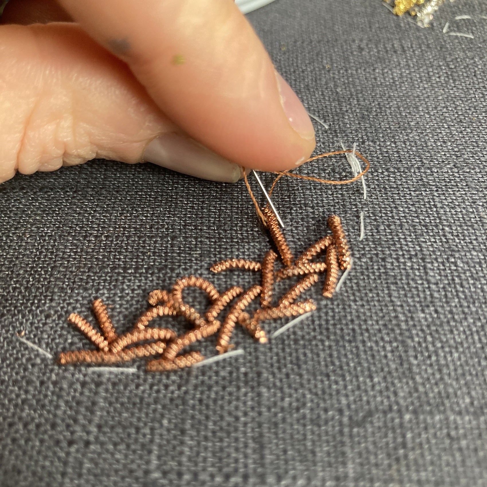 Hanny Newton Guest Tutor Hand Embroidery Course 'Texture and Shine'