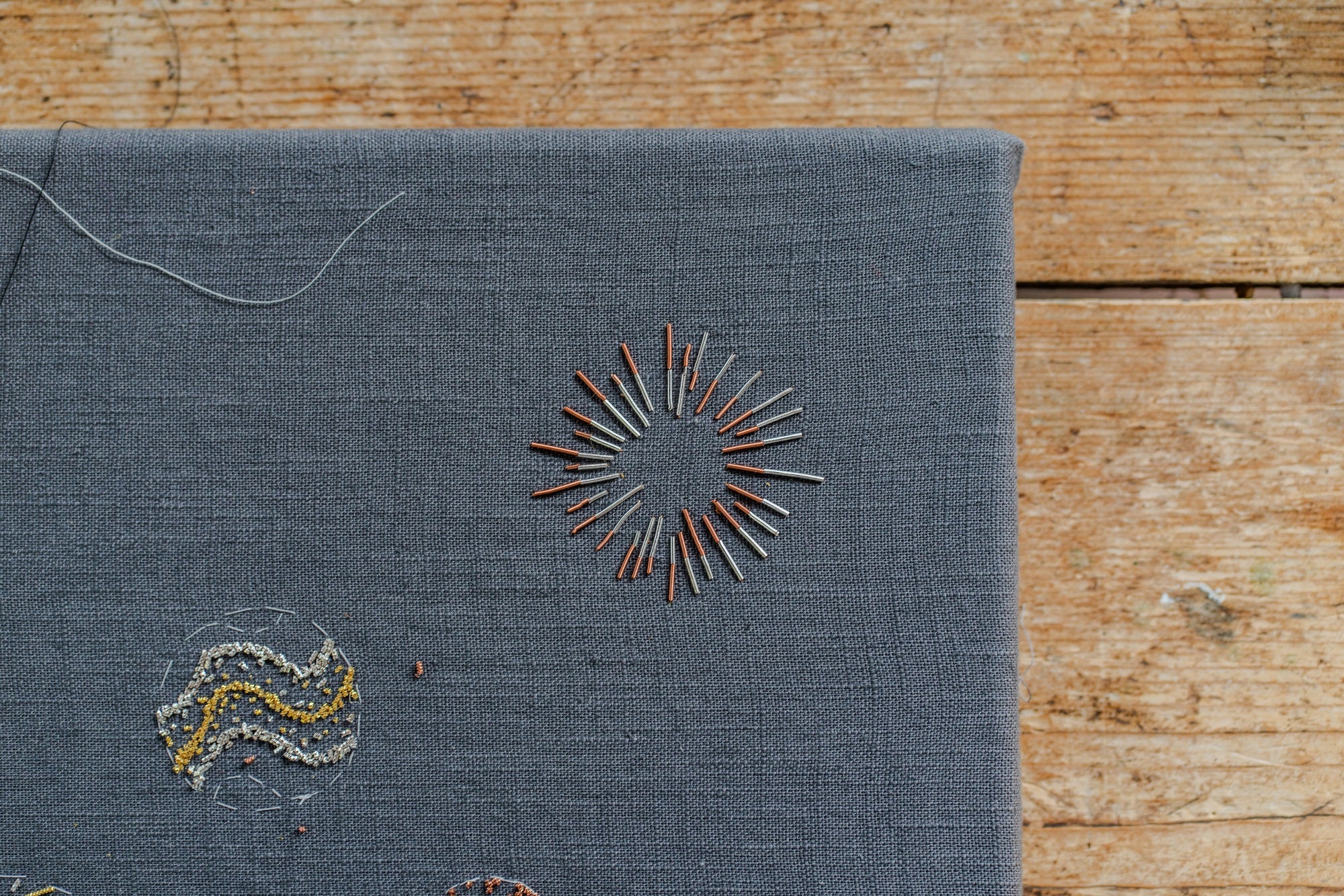 Hanny Newton Guest Tutor Hand Embroidery Course 'Texture and Shine'