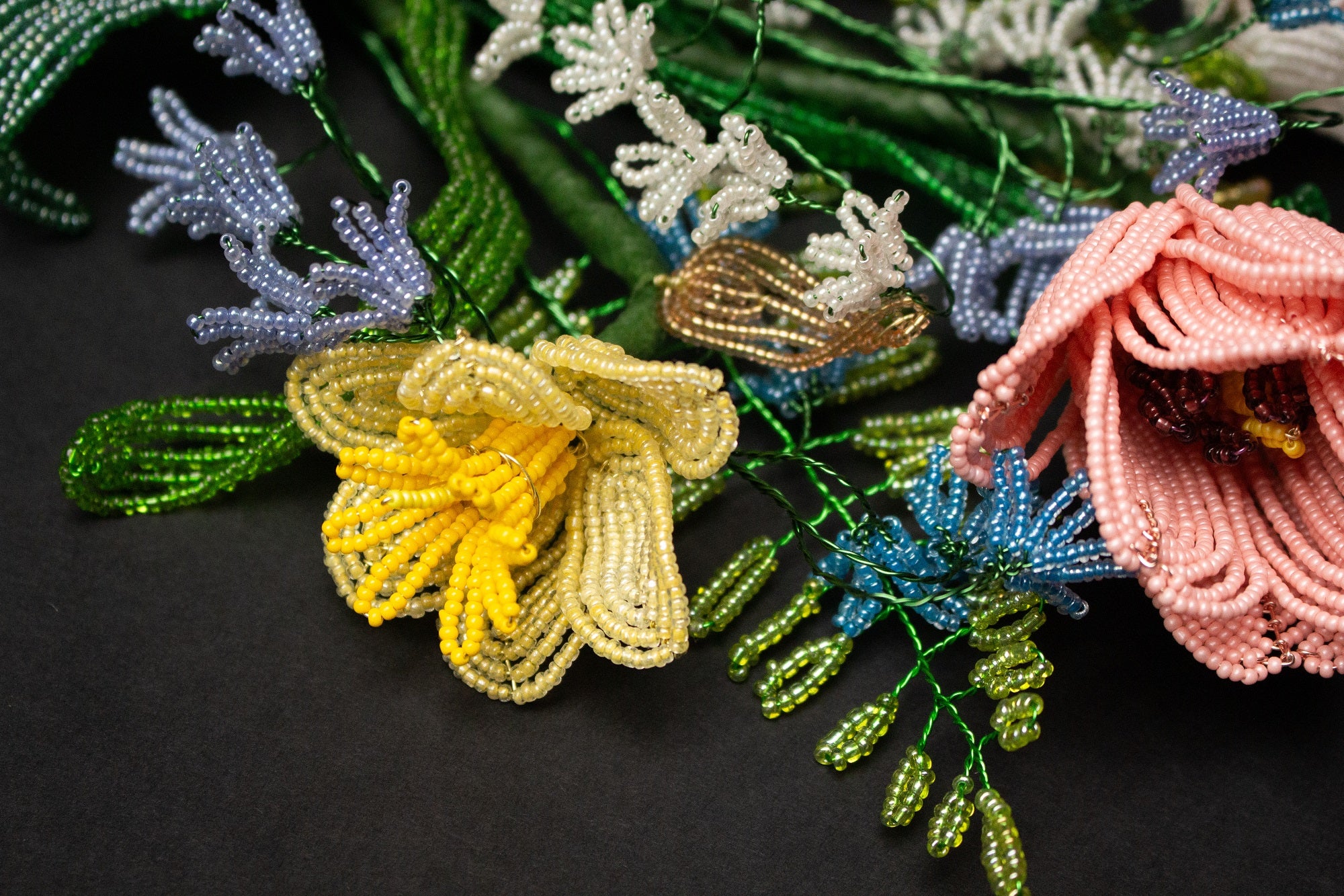 Holly Parr Guest Tutor Hand Beading Course 'Beaded Blooms'
