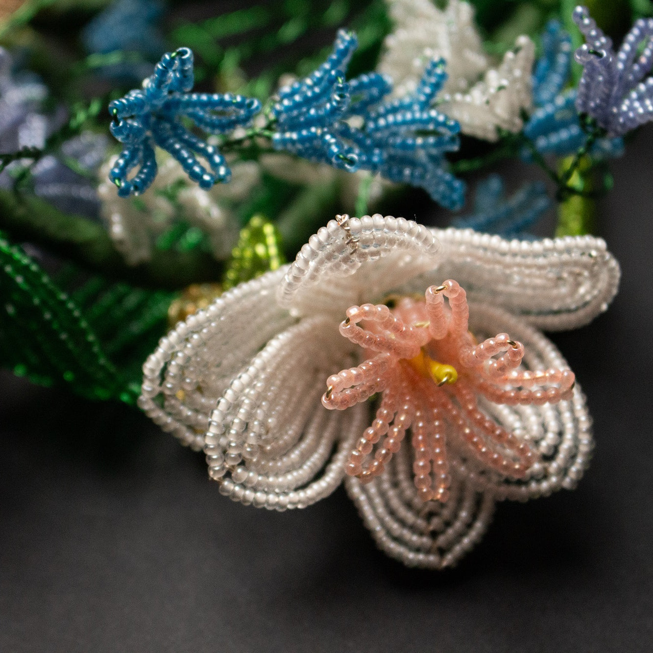 Holly Parr Guest Tutor Hand Beading Course 'Beaded Blooms'