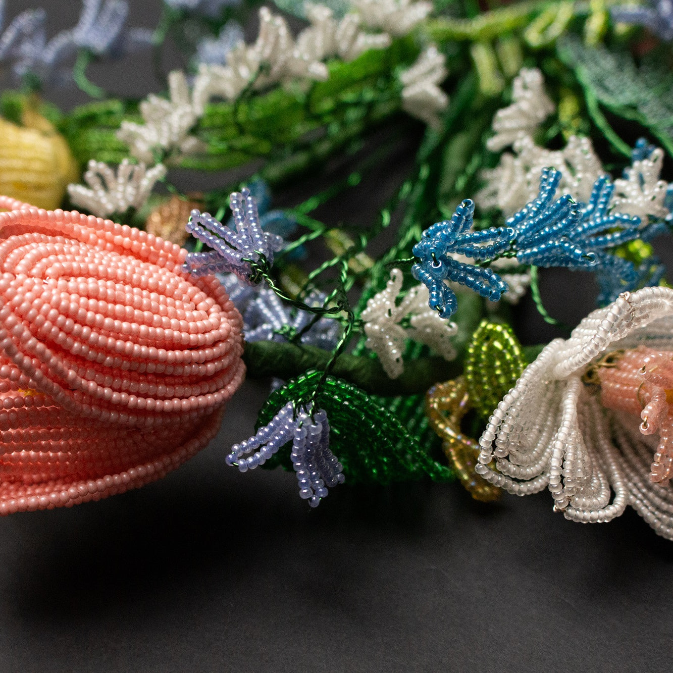 Holly Parr Guest Tutor Hand Beading Course 'Beaded Blooms'