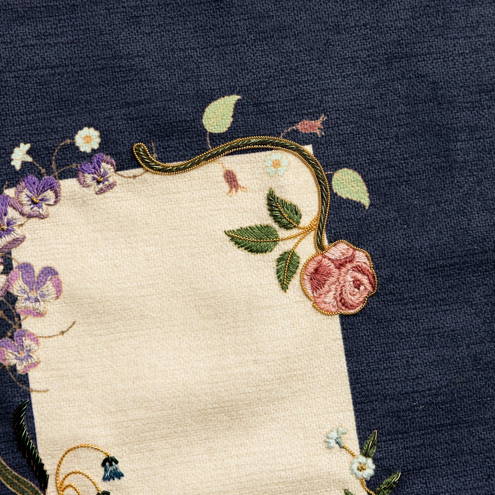 Jane Austen Embroidery Kit - Detail