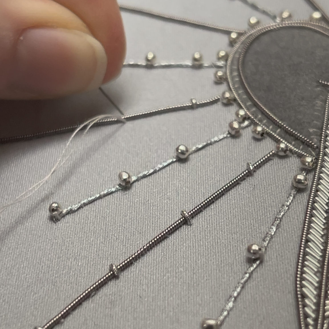 Joan of Arc Embroidery Kit - Bernadette Banner