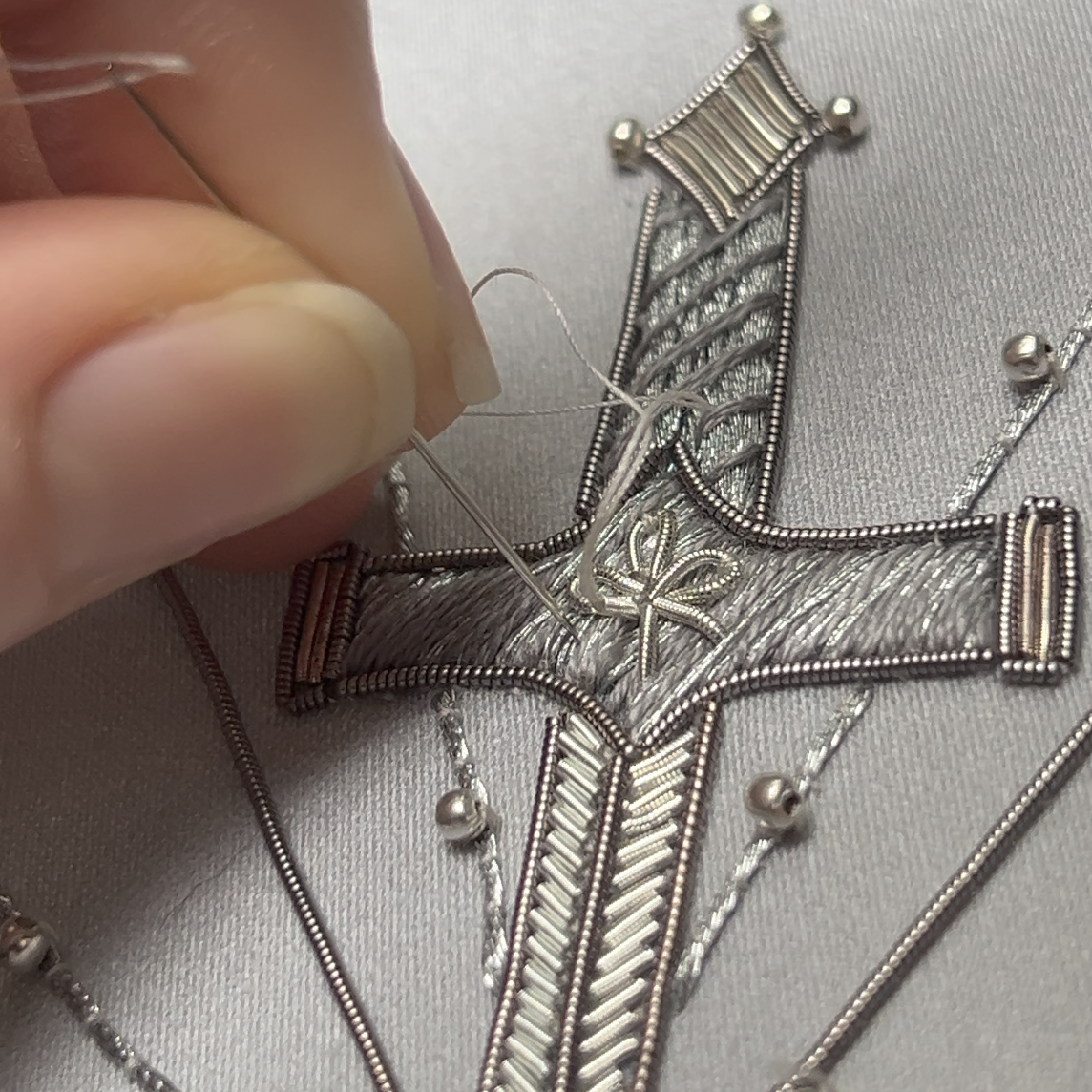 Joan of Arc Embroidery Kit - Bernadette Banner