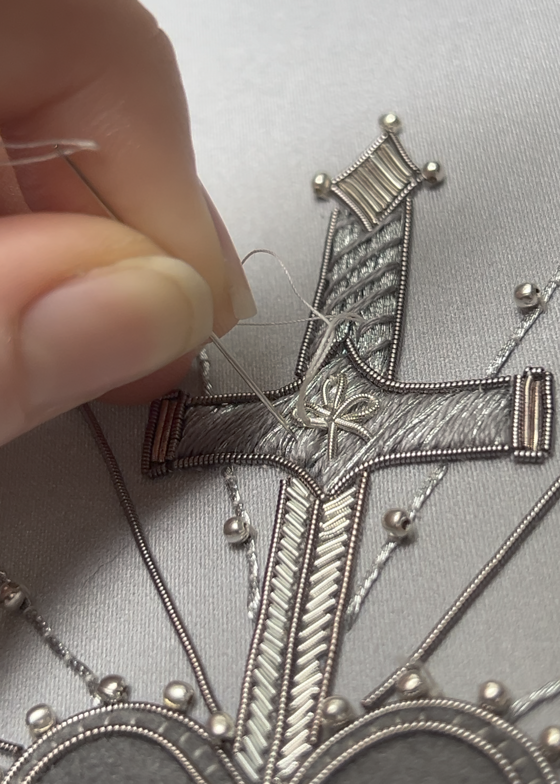 Joan of Arc Embroidery Kit - Bernadette Banner