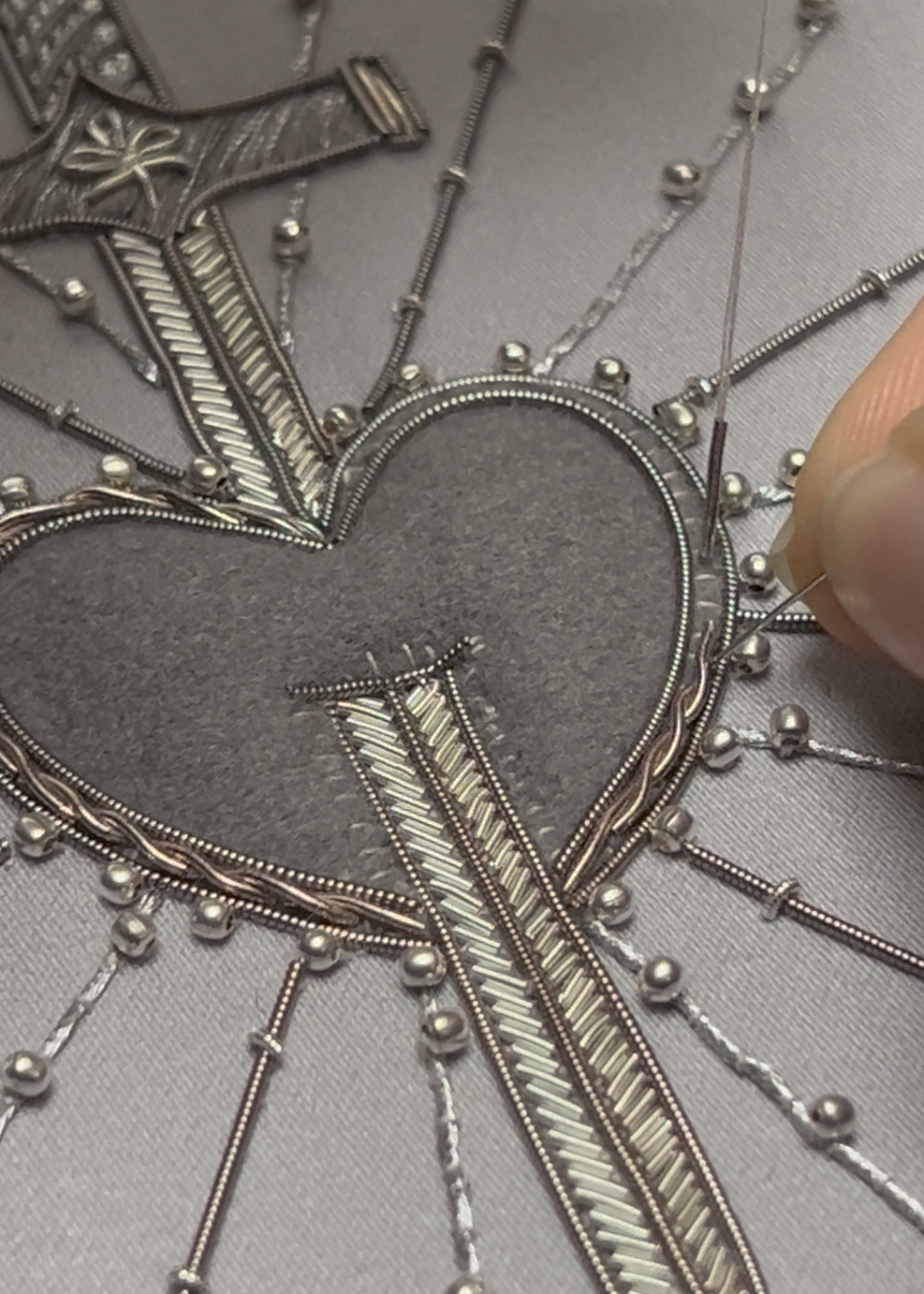 Joan of Arc Embroidery Kit - Bernadette Banner