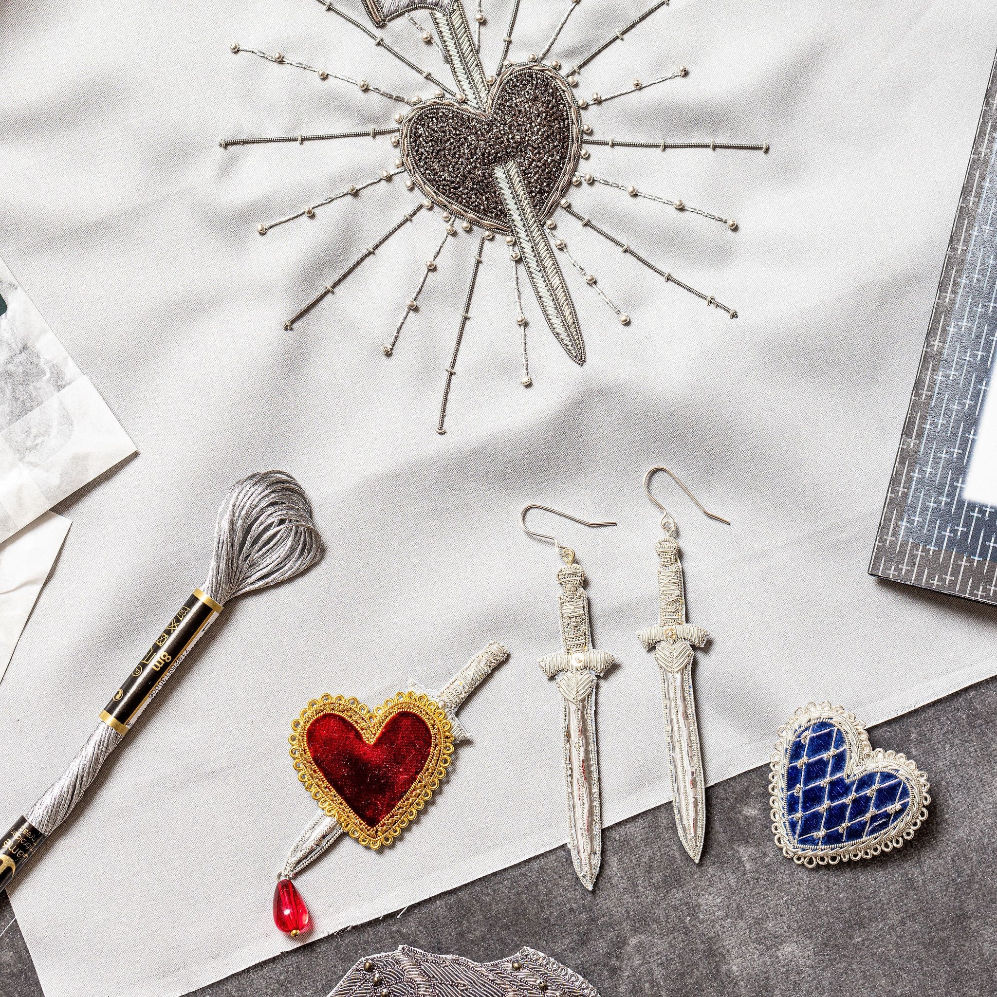 Joan of Arc Embroidery Kit - Bernadette Banner