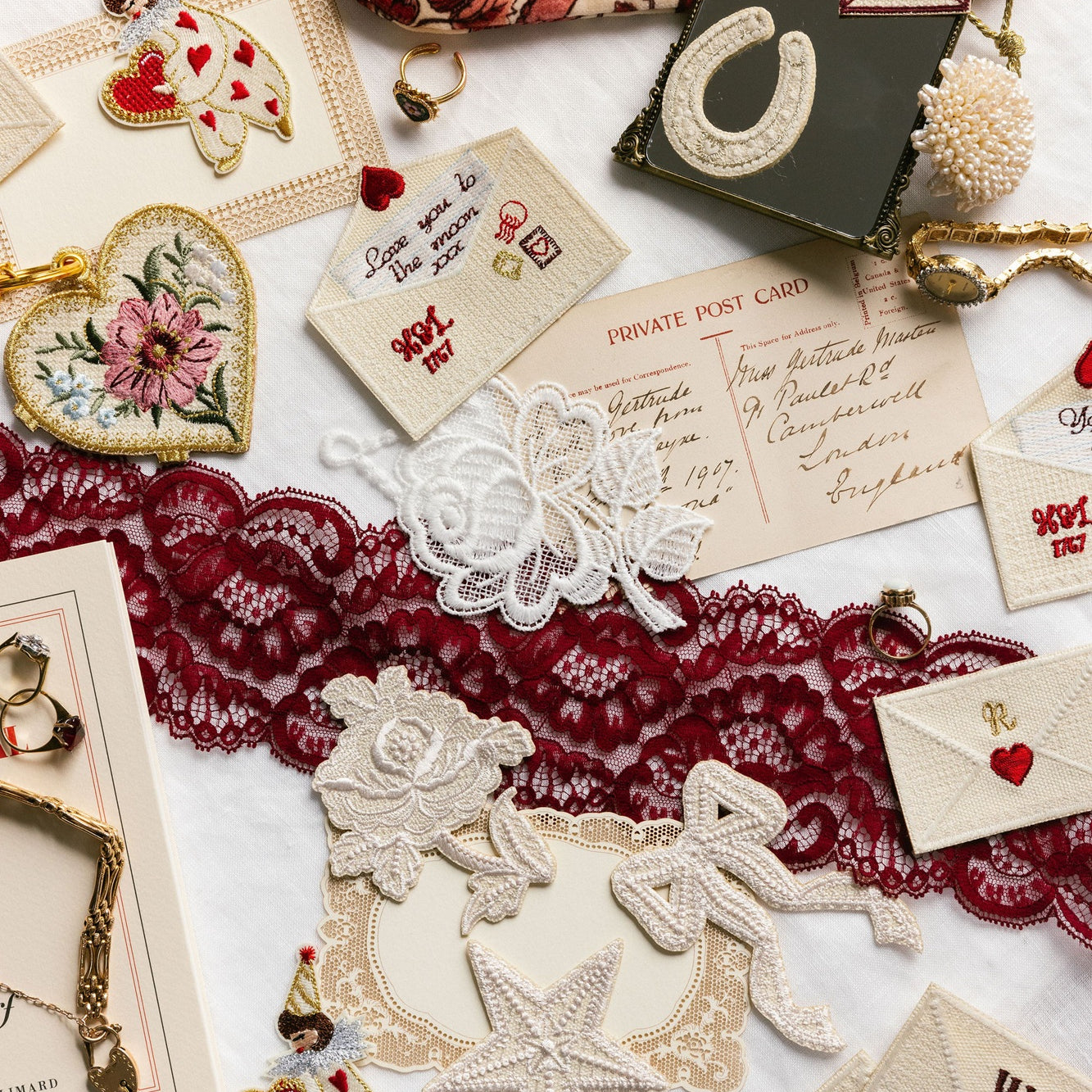 Love Letters - Valentines Collection 2026 Embroidered Patches