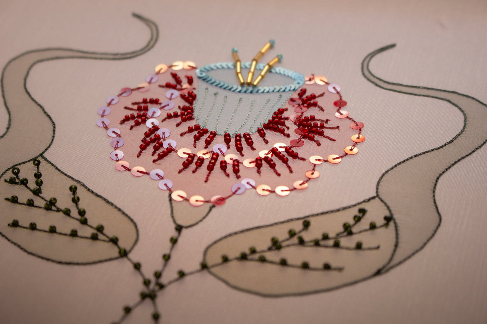 National Gallery External Tambour Beading Embroidery Course