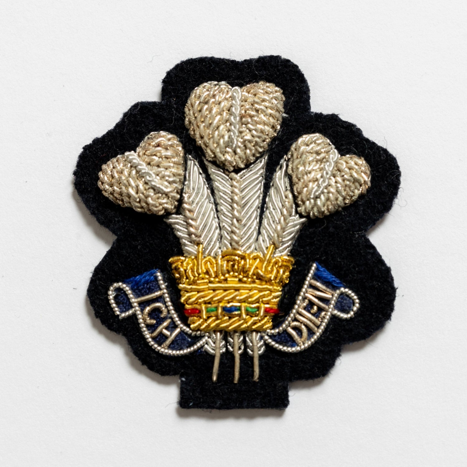 ROYAL SCOTS DRAGOON GUARDS ARM BADGE ON DARK NAVY (4334330937416)