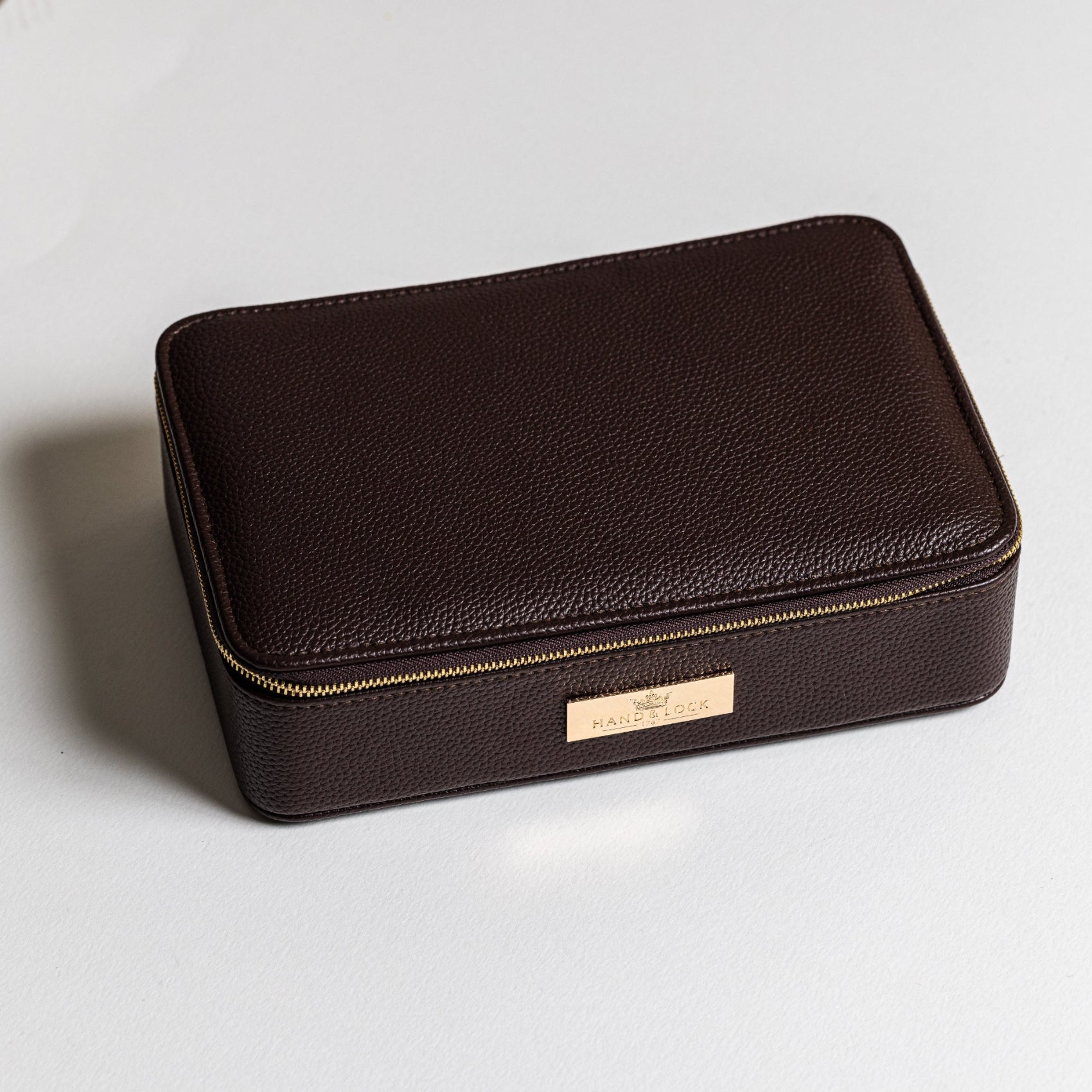 1767 Autumn Floral Chocolate Embroidery Case