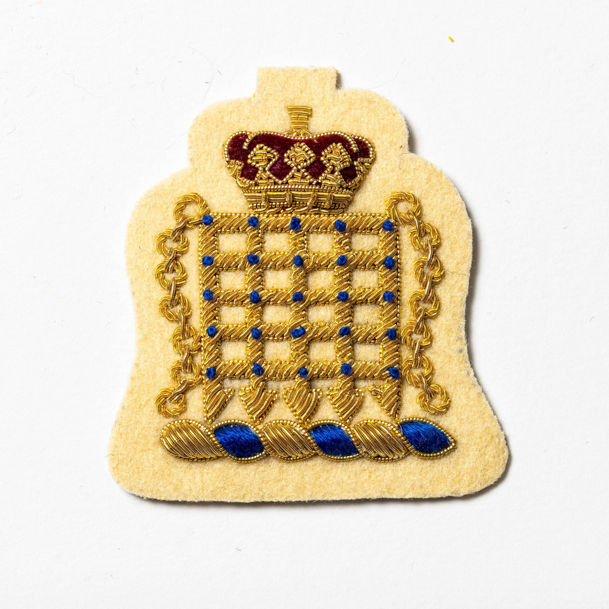 Royal Wessex Yeomanry/Gloucestershire Hussars Portcullis SNCO Rank Badge