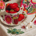 Studio Coverdale Collaboration - Hand Embroidered and machine embroidered accessories