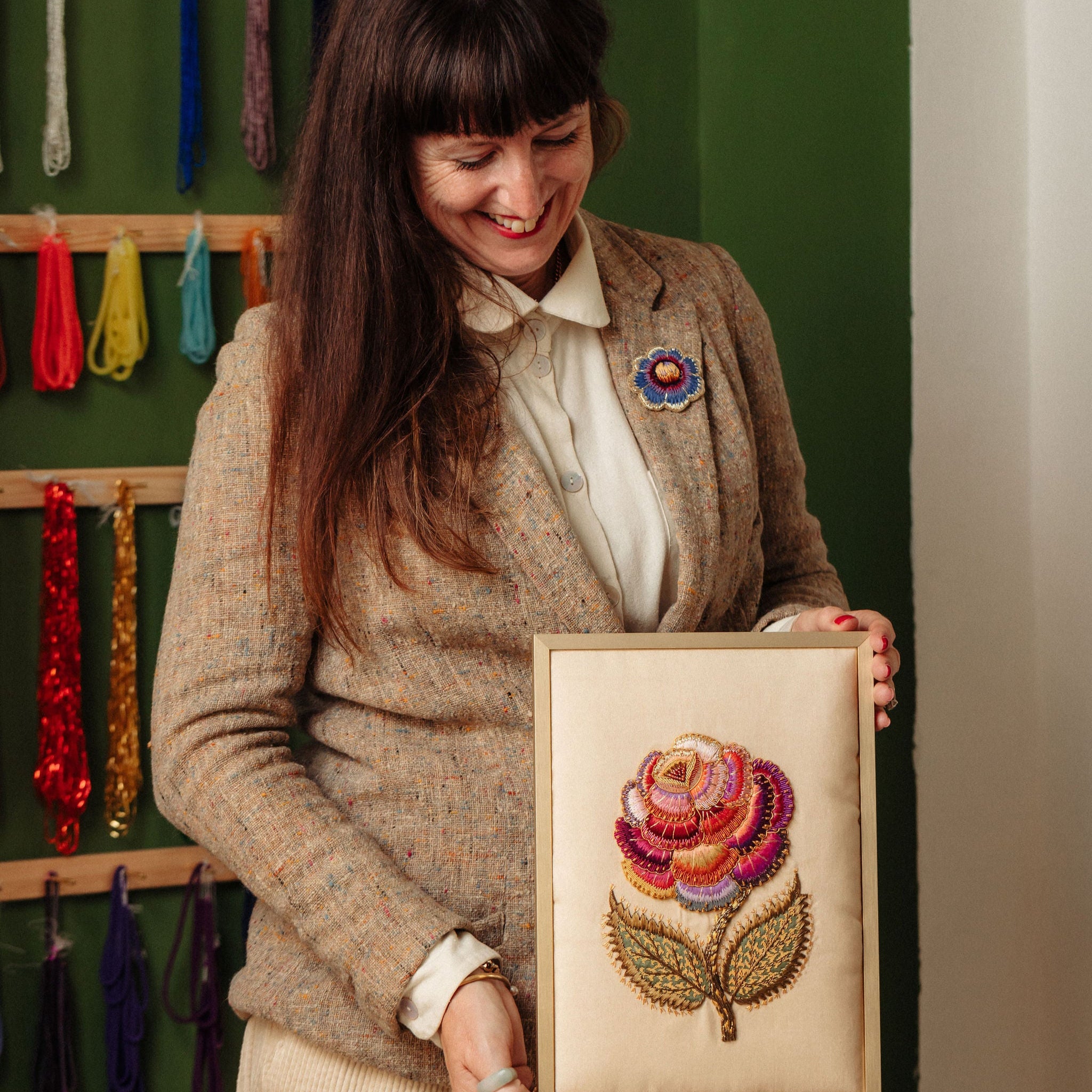 Studio Coverdale Collaboration - Natasha Coverdale - Thorny Weaver Artwork